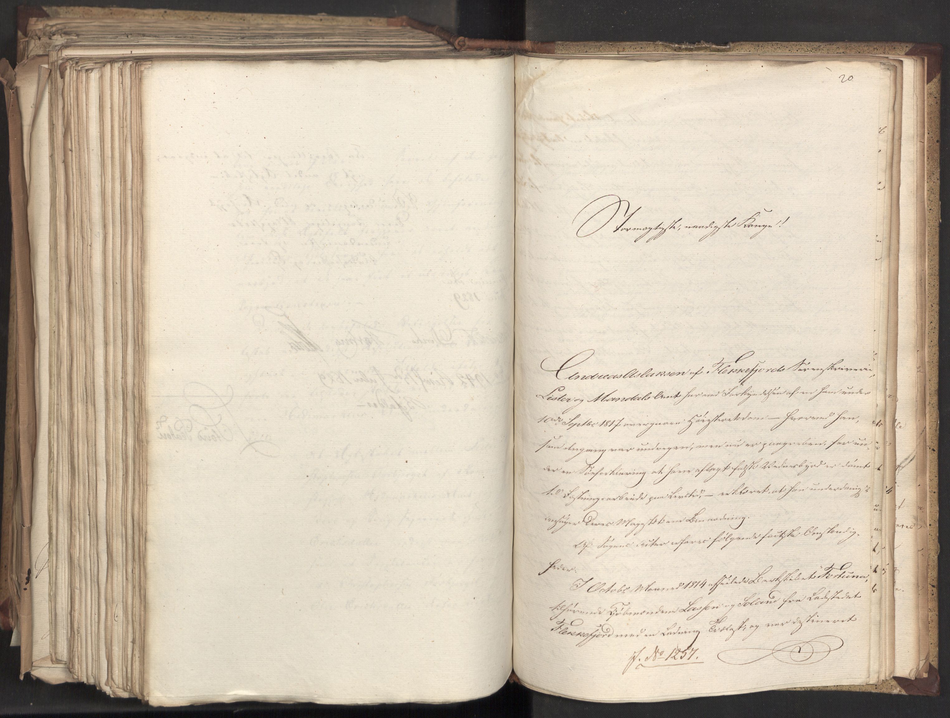 Statsrådsavdelingen i Stockholm, AV/RA-S-1003/D/Da/L0059: Regjeringsinnstillinger nr. 1074-1275, 1829, s. 604