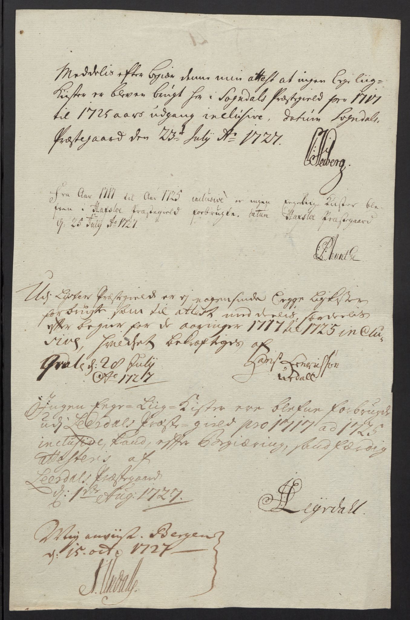 Rentekammeret inntil 1814, Reviderte regnskaper, Fogderegnskap, RA/EA-4092/R52/L3321: Fogderegnskap Sogn, 1717-1718, s. 400