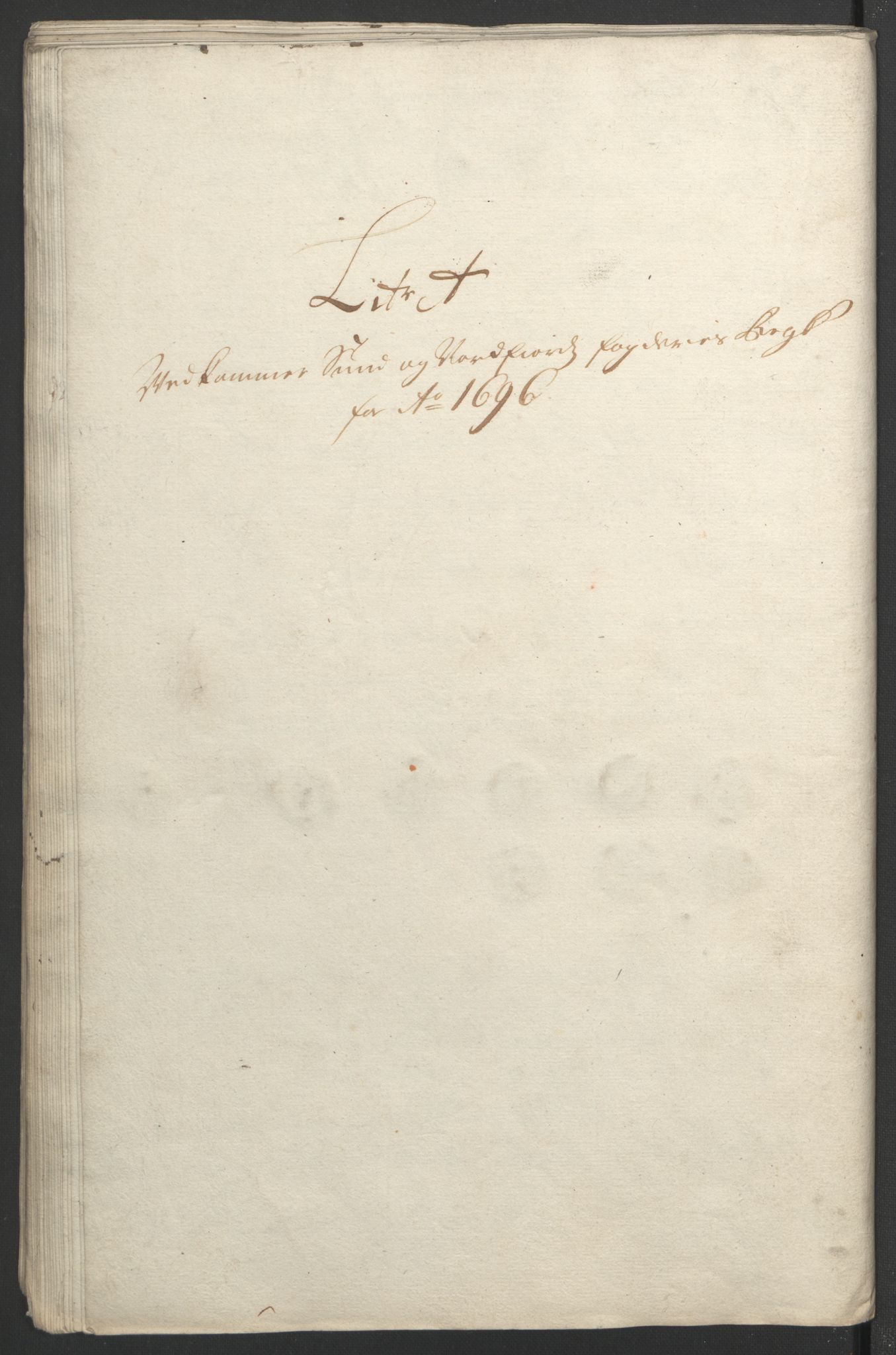 Rentekammeret inntil 1814, Reviderte regnskaper, Fogderegnskap, AV/RA-EA-4092/R53/L3422: Fogderegnskap Sunn- og Nordfjord, 1695-1696, s. 272