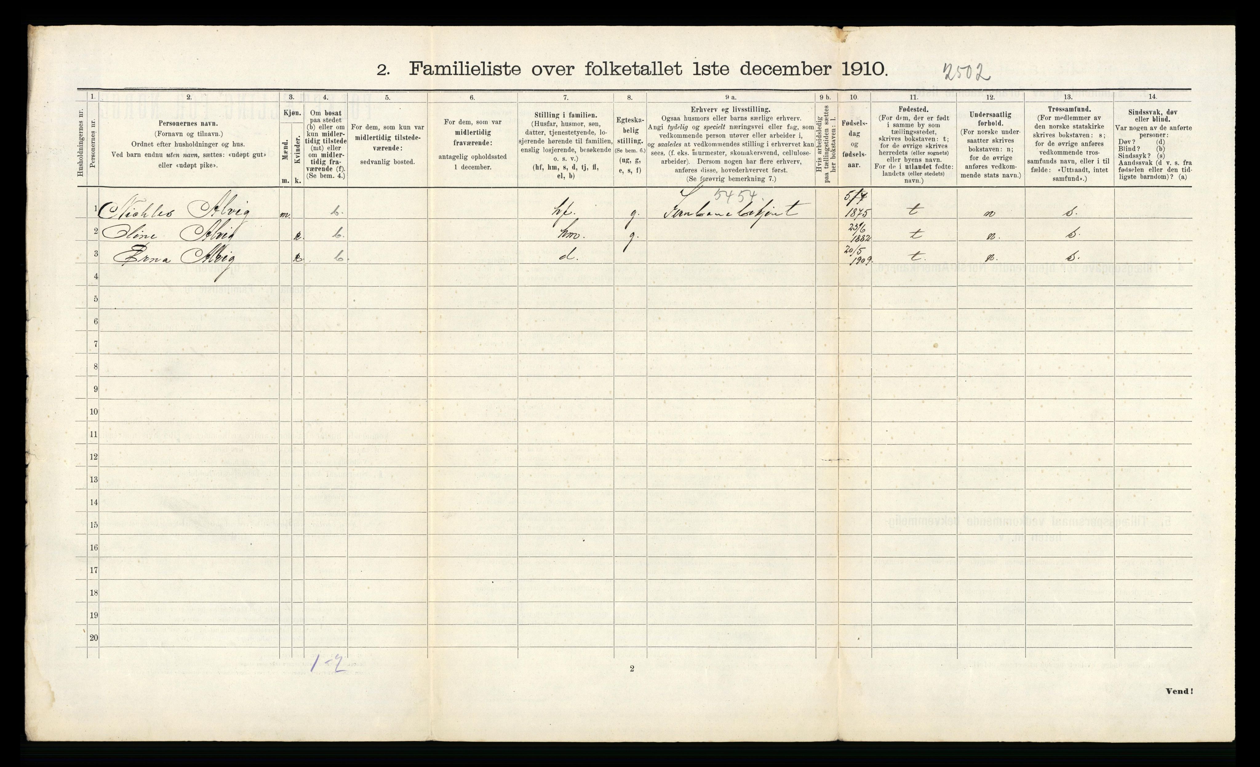 RA, Folketelling 1910 for 1601 Trondheim kjøpstad, 1910, s. 4048