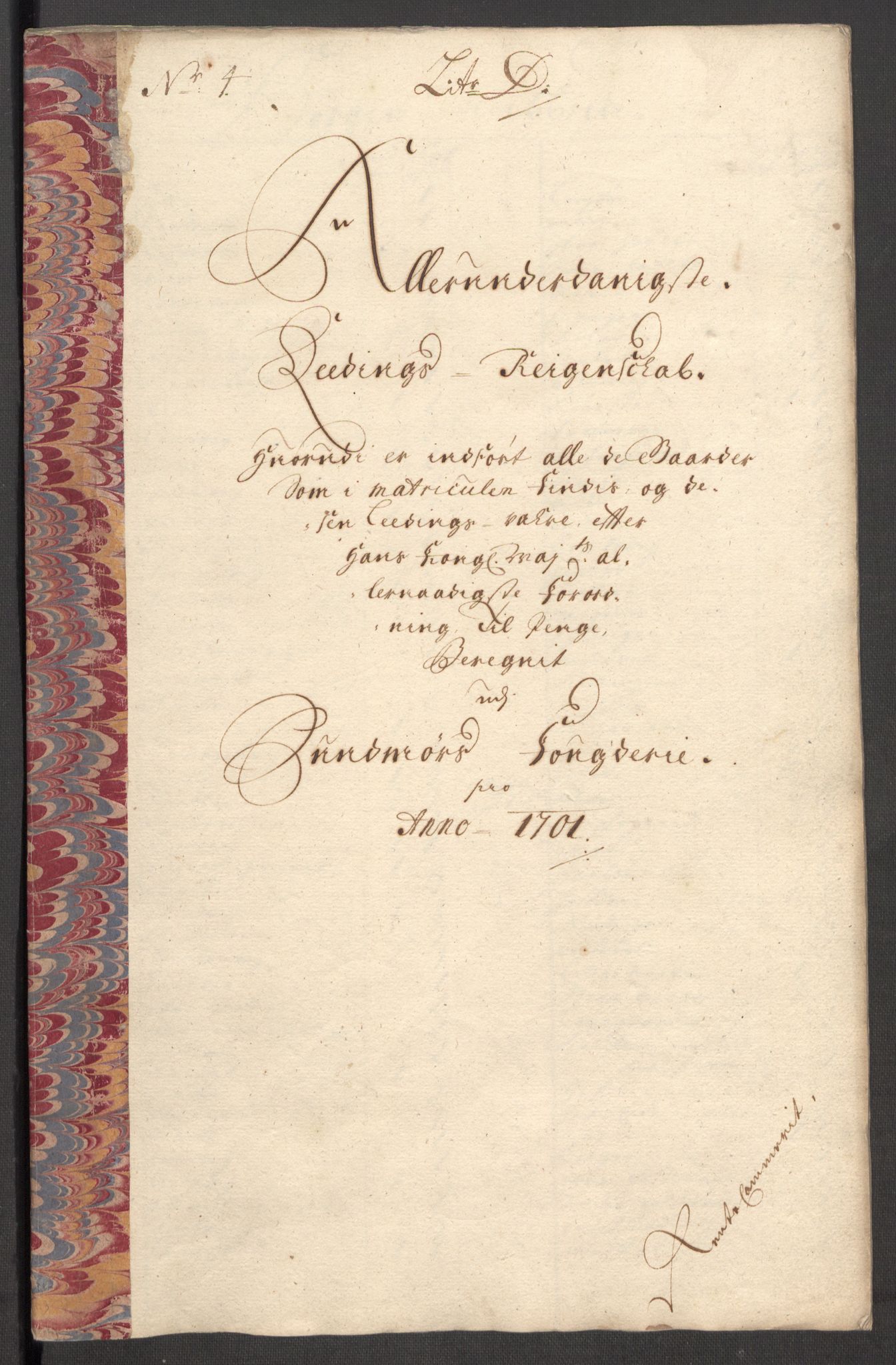 Rentekammeret inntil 1814, Reviderte regnskaper, Fogderegnskap, RA/EA-4092/R54/L3558: Fogderegnskap Sunnmøre, 1700-1701, s. 364