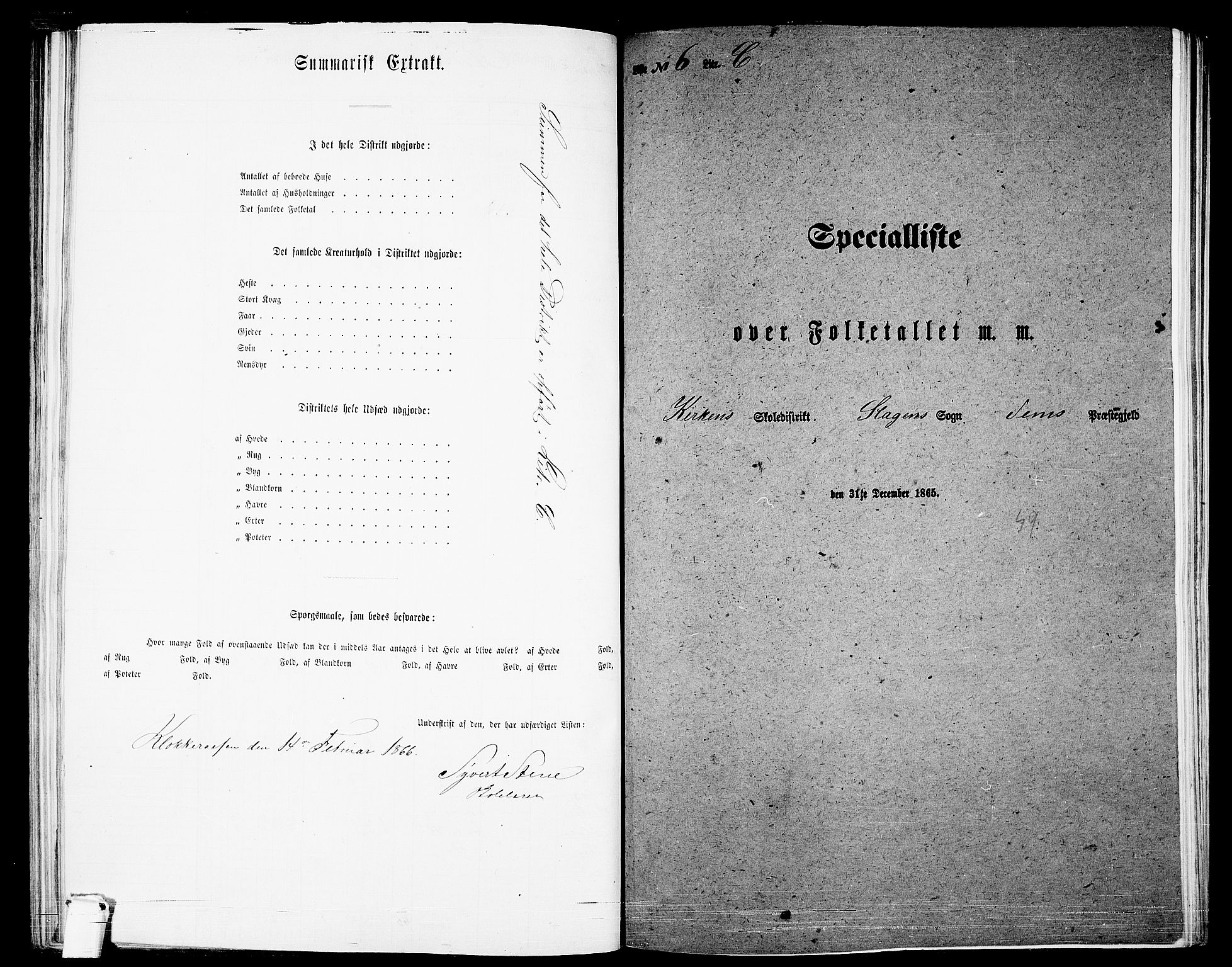 RA, Folketelling 1865 for 0721P Sem prestegjeld, 1865, s. 119