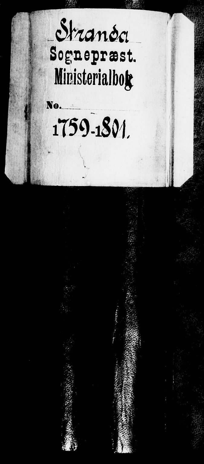 Ministerialprotokoller, klokkerbøker og fødselsregistre - Møre og Romsdal, AV/SAT-A-1454/520/L0271: Ministerialbok nr. 520A01, 1759-1801