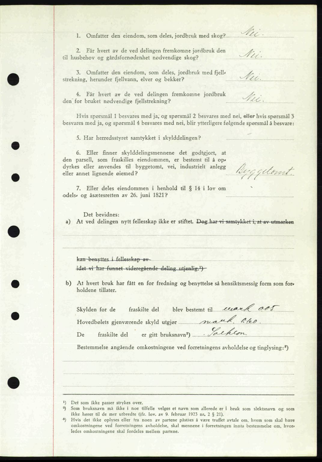 Nedenes sorenskriveri, AV/SAK-1221-0006/G/Gb/Gba/L0055: Pantebok nr. A7, 1946-1946, Dagboknr: 719/1946