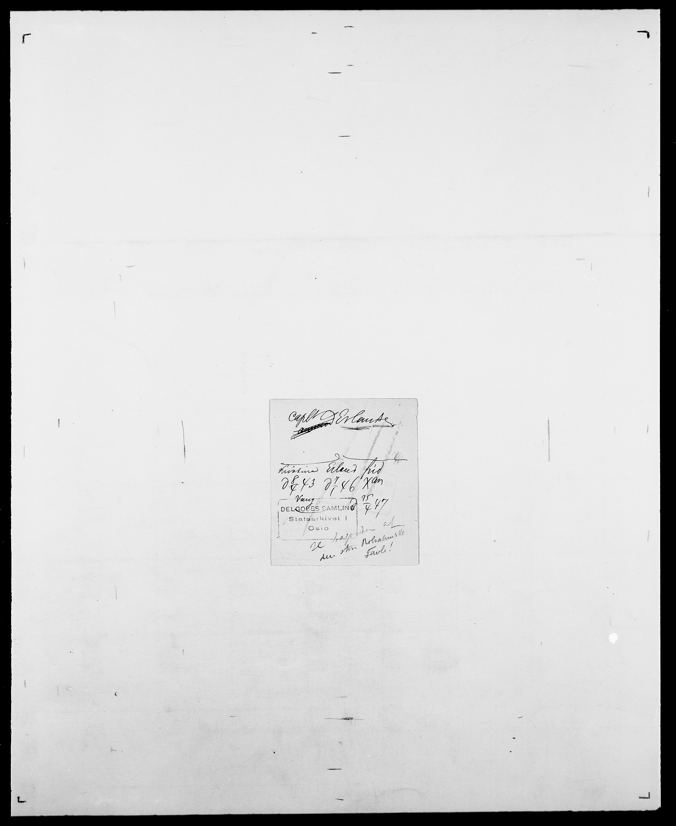 Delgobe, Charles Antoine - samling, AV/SAO-PAO-0038/D/Da/L0010: Dürendahl - Fagelund, s. 602