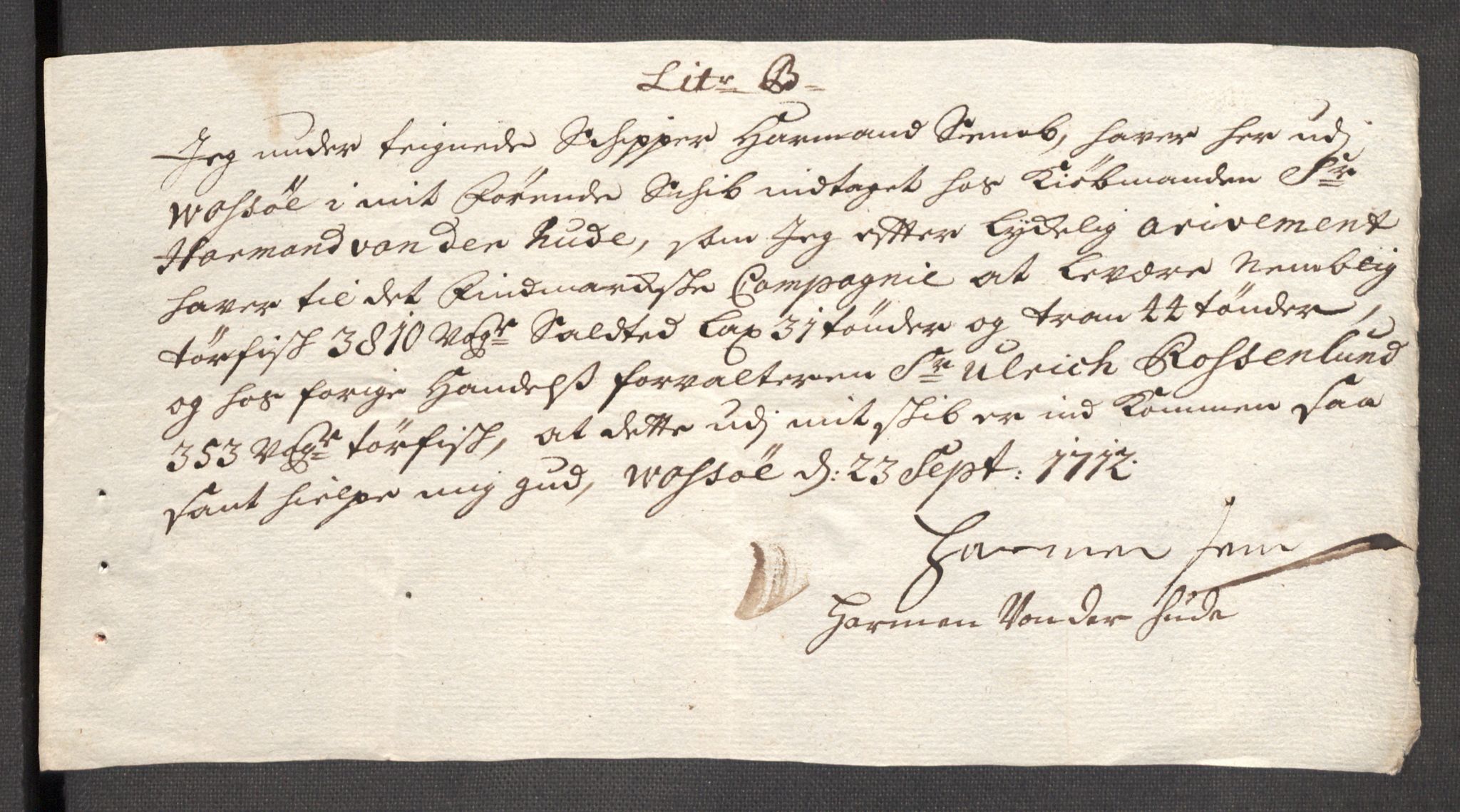 Rentekammeret inntil 1814, Reviderte regnskaper, Fogderegnskap, AV/RA-EA-4092/R69/L4855: Fogderegnskap Finnmark/Vardøhus, 1709-1712, s. 589