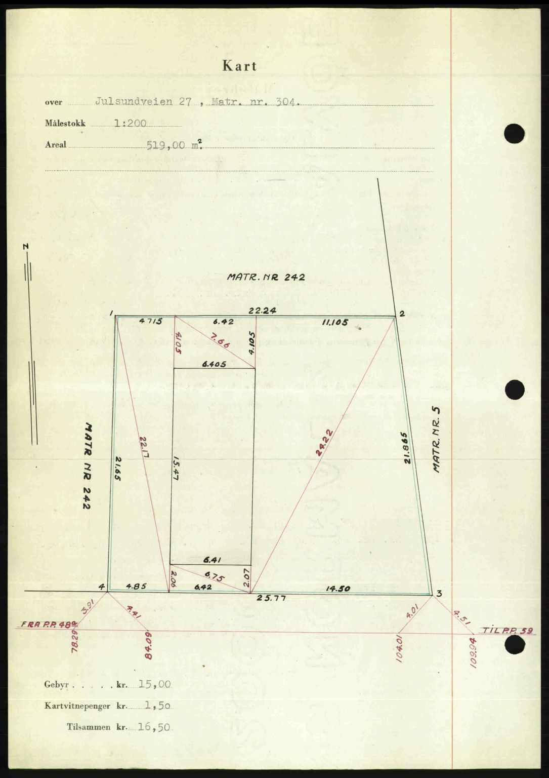 Romsdal sorenskriveri, AV/SAT-A-4149/1/2/2C: Pantebok nr. A24, 1947-1947, Dagboknr: 2263/1947