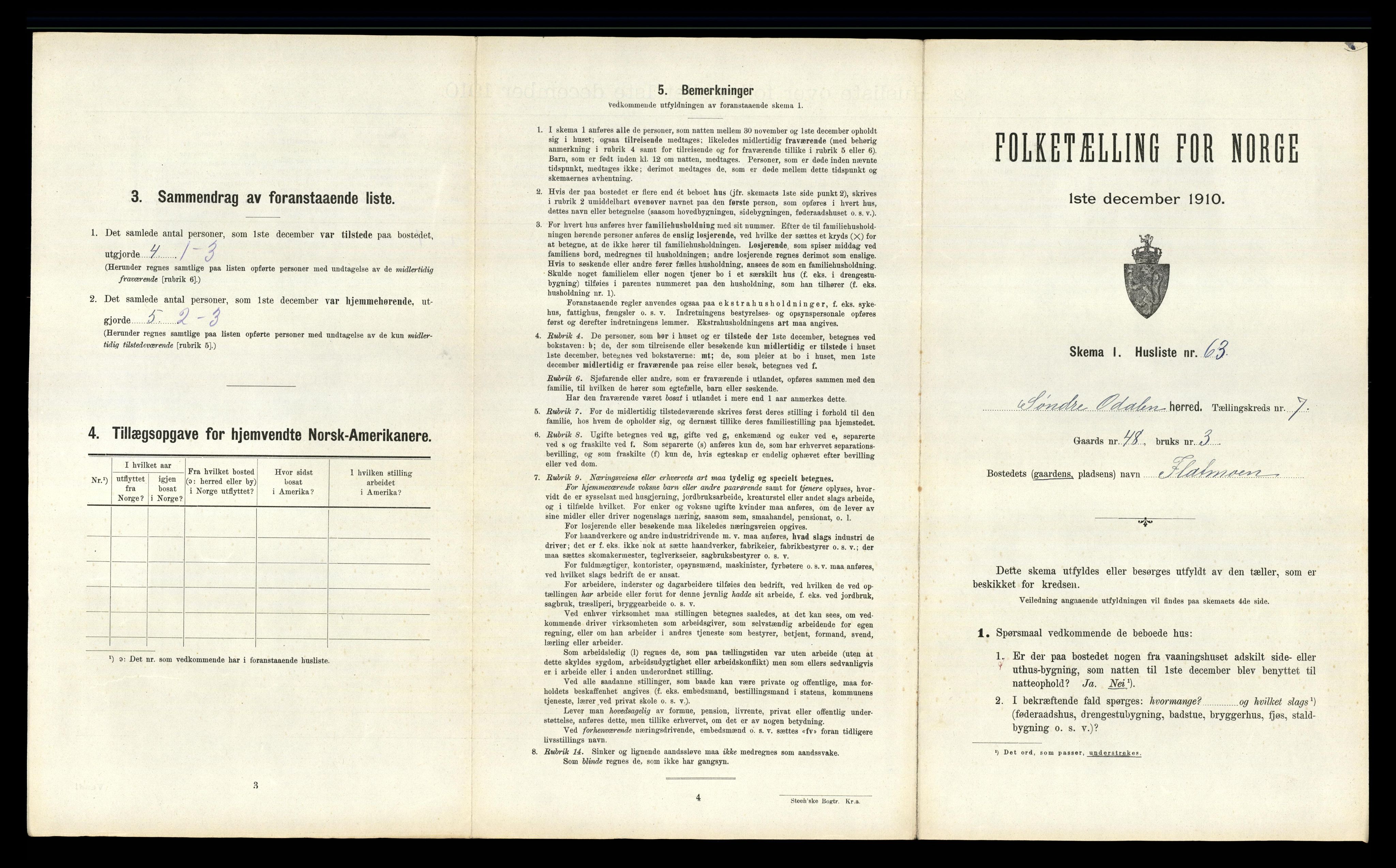 RA, Folketelling 1910 for 0419 Sør-Odal herred, 1910, s. 1284