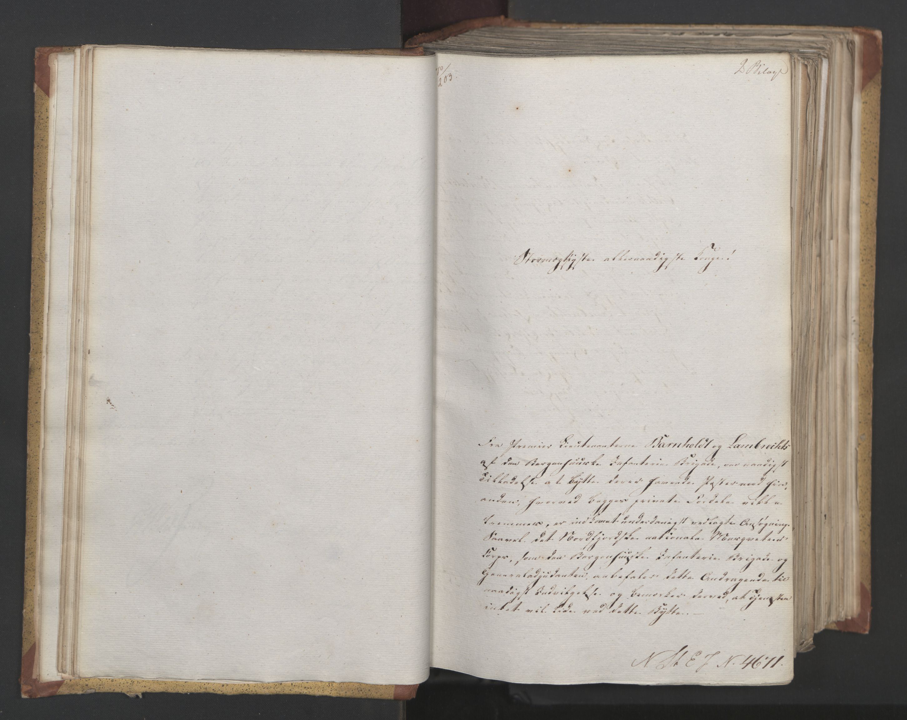 Statsrådsavdelingen i Stockholm, AV/RA-S-1003/D/Da/L0024: Regjeringsinnstillinger nr. 4663-4873, 1820, s. 30