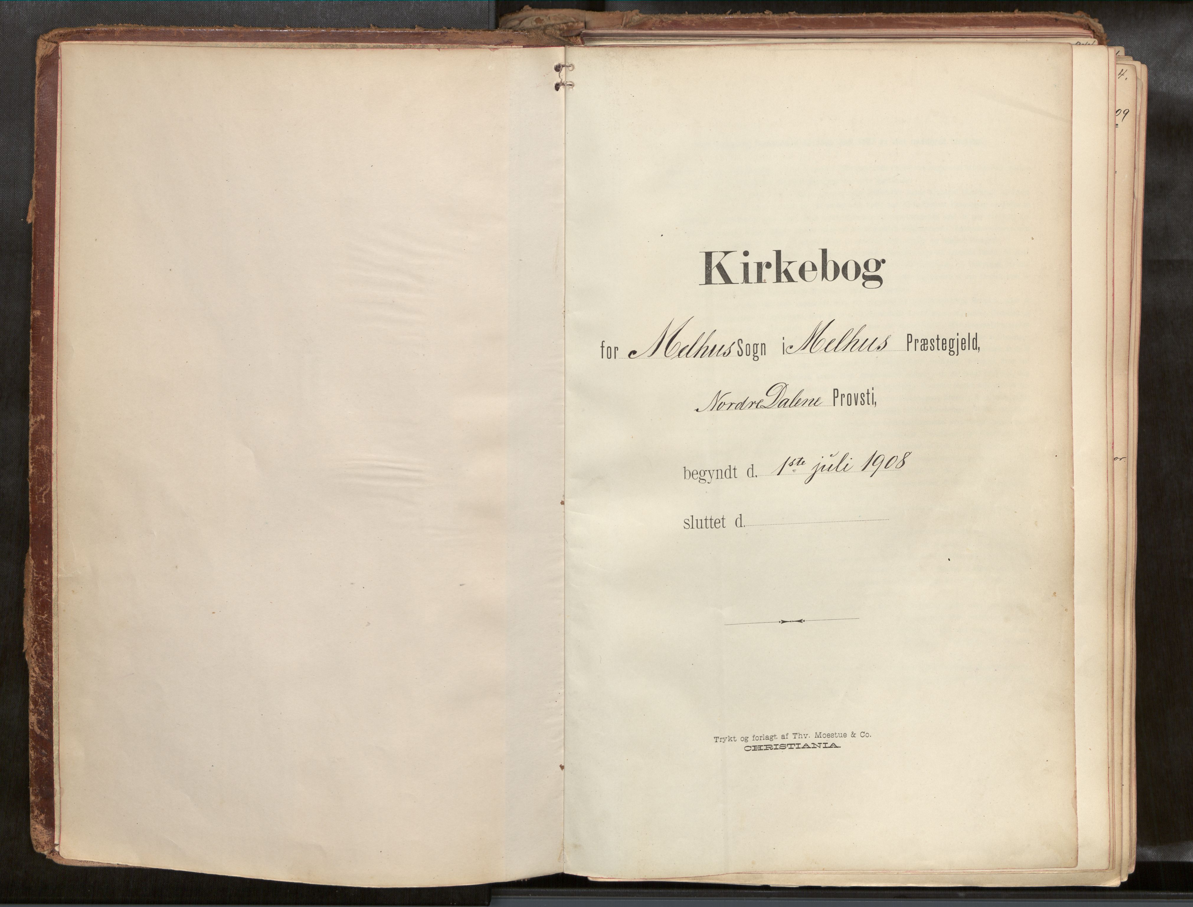 Ministerialprotokoller, klokkerbøker og fødselsregistre - Sør-Trøndelag, SAT/A-1456/691/L1085b: Ministerialbok nr. 691A18, 1908-1930