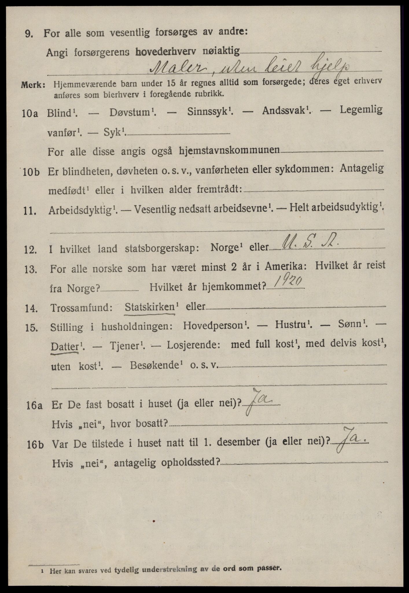 SAT, Folketelling 1920 for 1528 Sykkylven herred, 1920, s. 2744