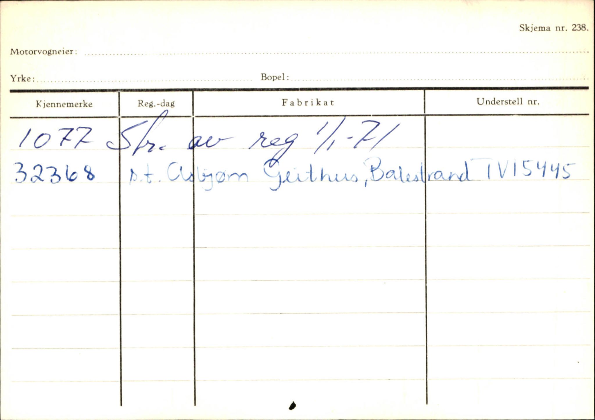 Statens vegvesen, Sogn og Fjordane vegkontor, AV/SAB-A-5301/4/F/L0126: Eigarregister Fjaler M-Å. Leikanger A-Å, 1945-1975, s. 520