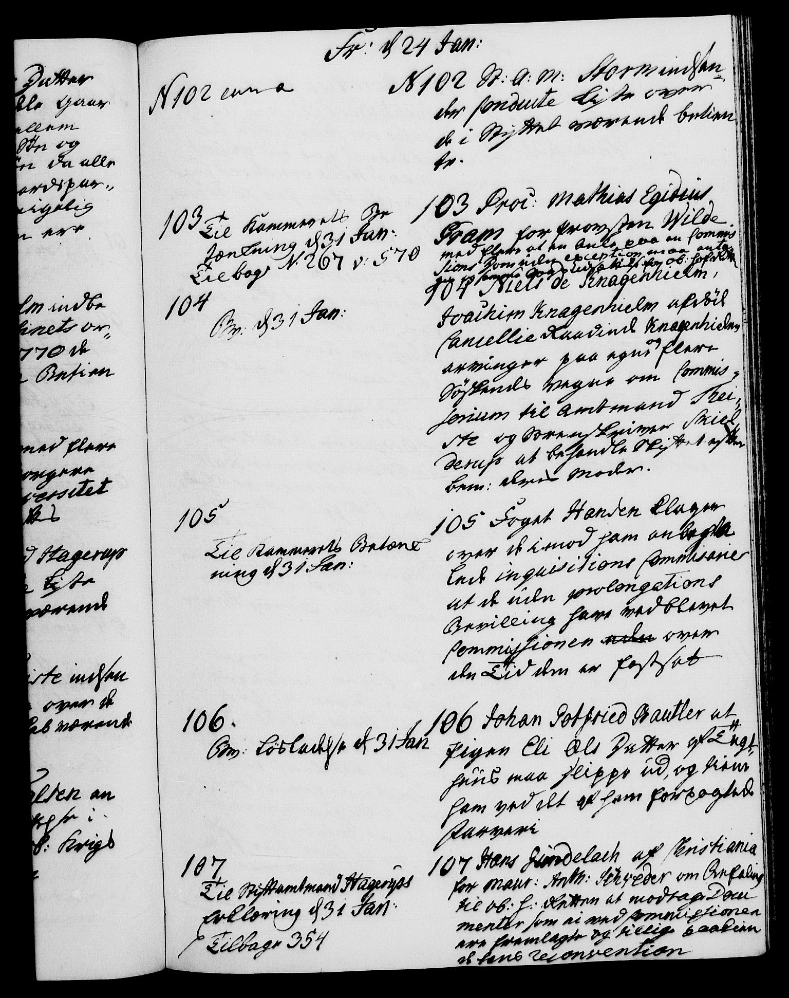 Danske Kanselli 1572-1799, AV/RA-EA-3023/I/Ia/L0002: 3. departements journal, 1772
