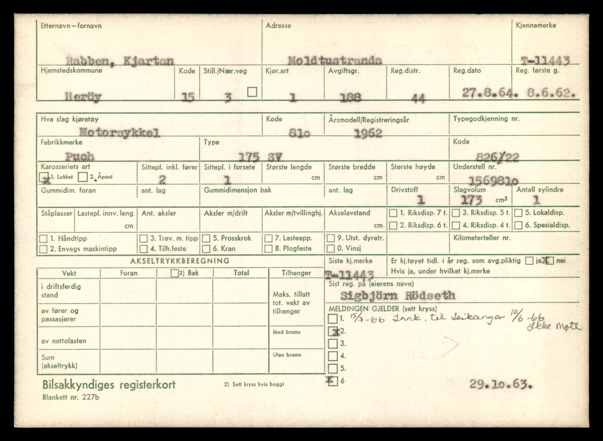 Møre og Romsdal vegkontor - Ålesund trafikkstasjon, AV/SAT-A-4099/F/Fe/L0029: Registreringskort for kjøretøy T 11430 - T 11619, 1927-1998, s. 229