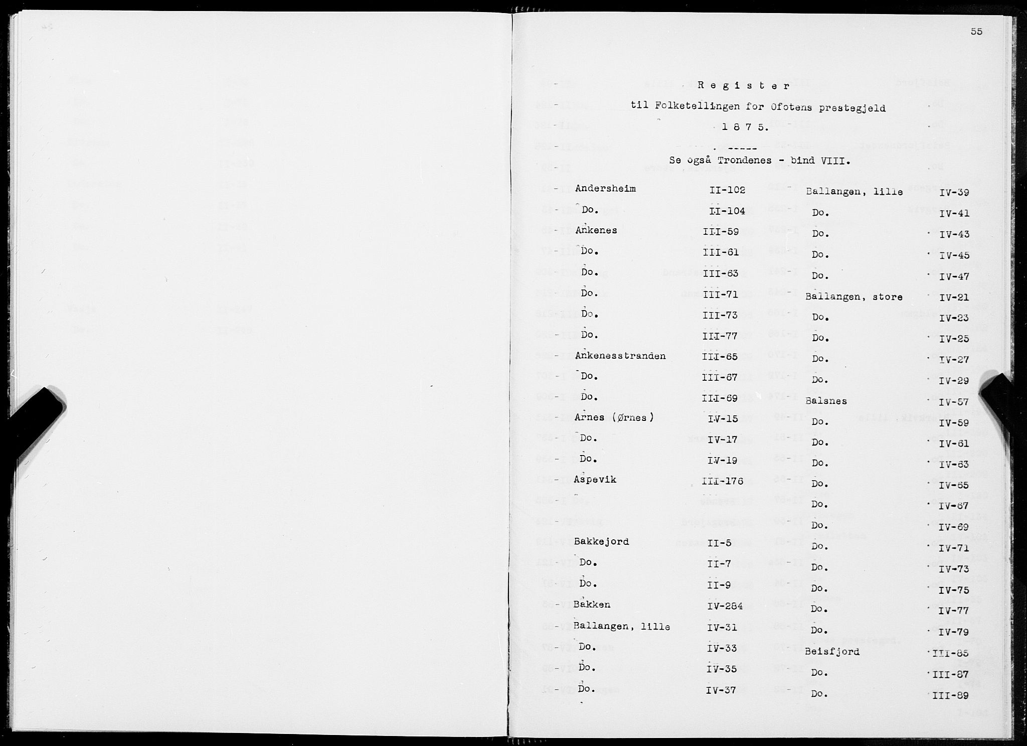 SAT, Folketelling 1875 for 1853P Ofoten prestegjeld, 1875, s. 55