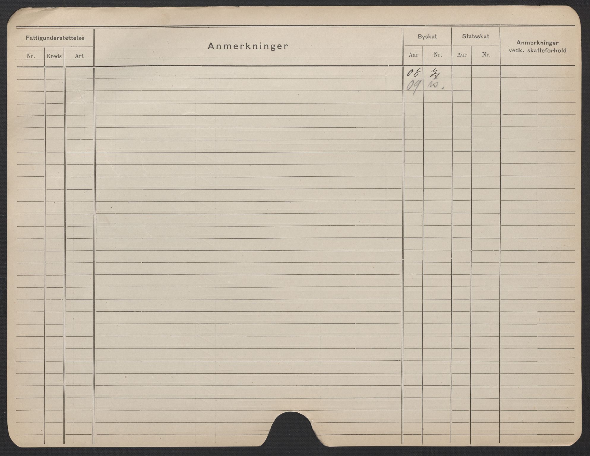 Oslo folkeregister, Registerkort, SAO/A-11715/F/Fa/Fac/L0025: Kvinner, 1906-1914, s. 301b