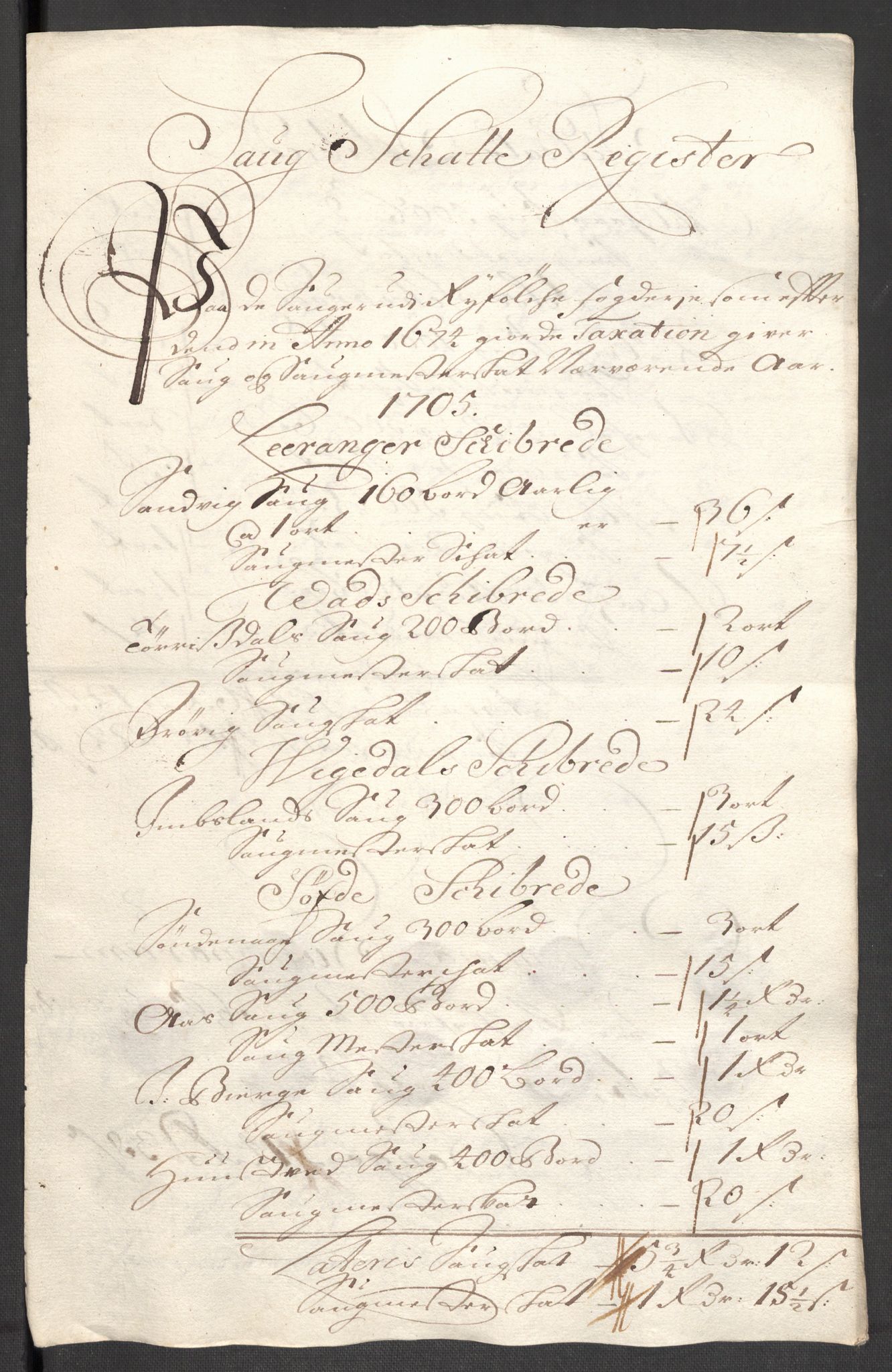 Rentekammeret inntil 1814, Reviderte regnskaper, Fogderegnskap, RA/EA-4092/R47/L2860: Fogderegnskap Ryfylke, 1703-1705, s. 482