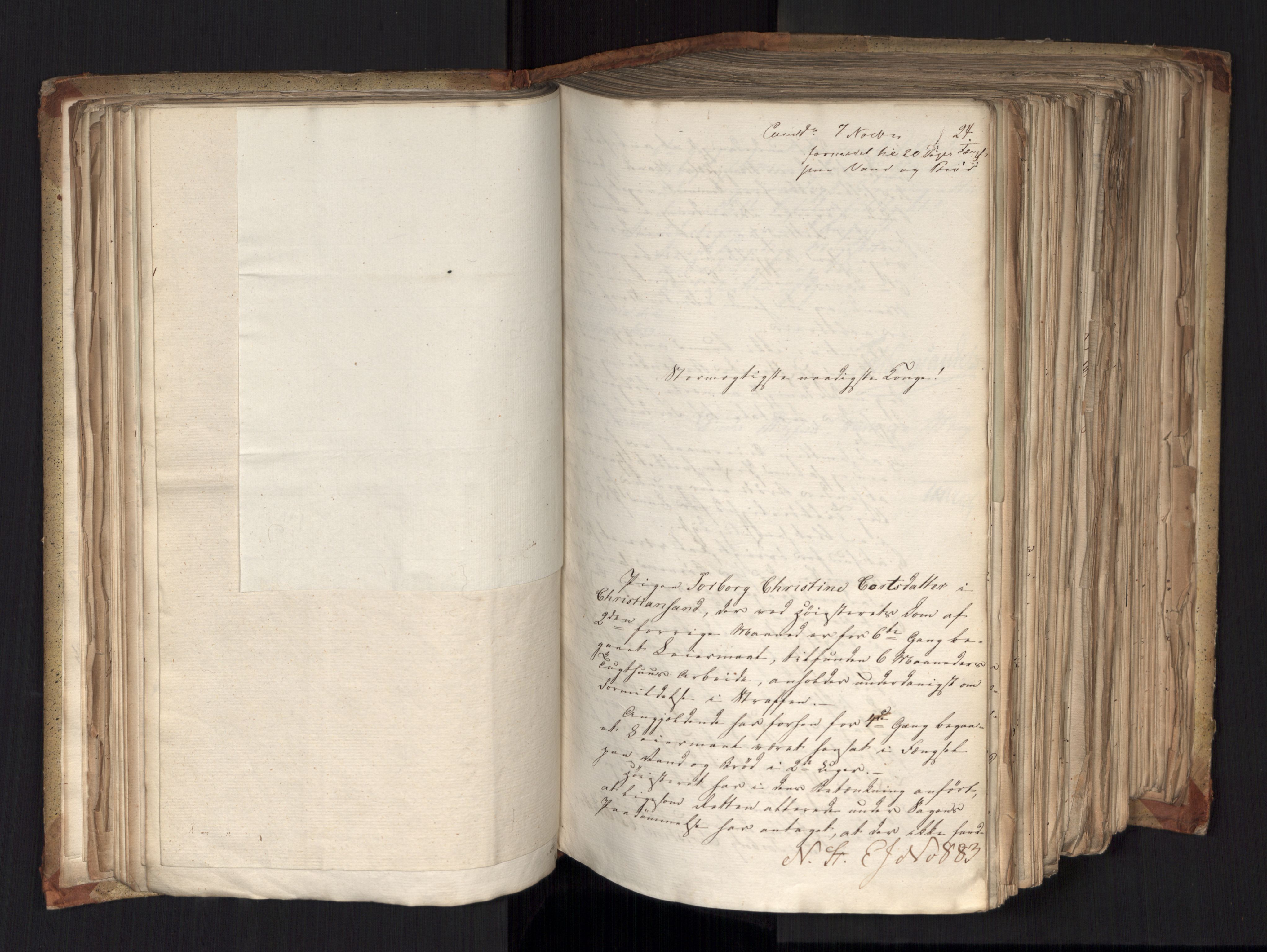 Statsrådsavdelingen i Stockholm, RA/S-1003/D/Da/L0036: Regjeringsinnstillinger nr. 841-1114, 1823, s. 108