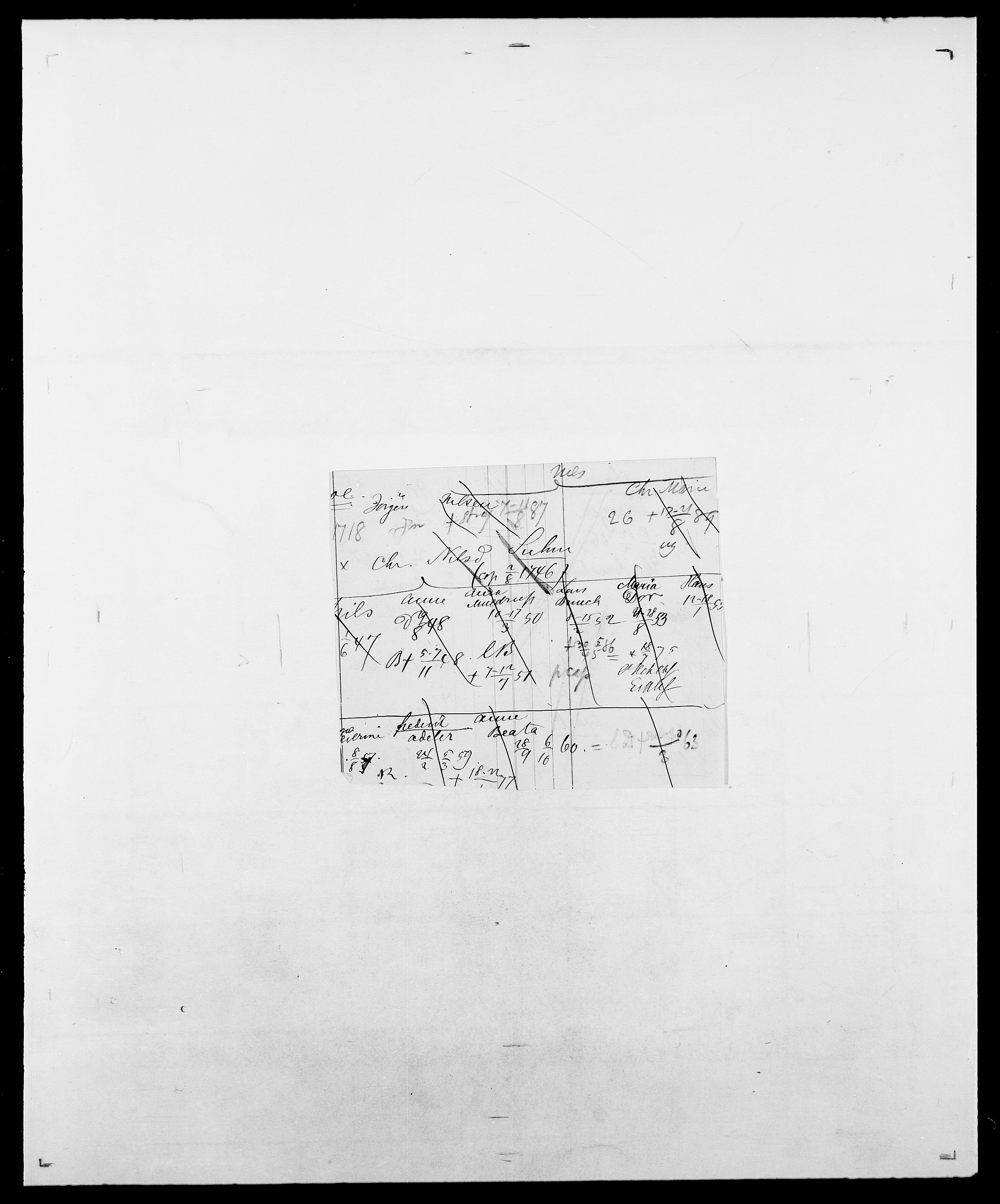 Delgobe, Charles Antoine - samling, SAO/PAO-0038/D/Da/L0026: Mechelby - Montoppidan, s. 609