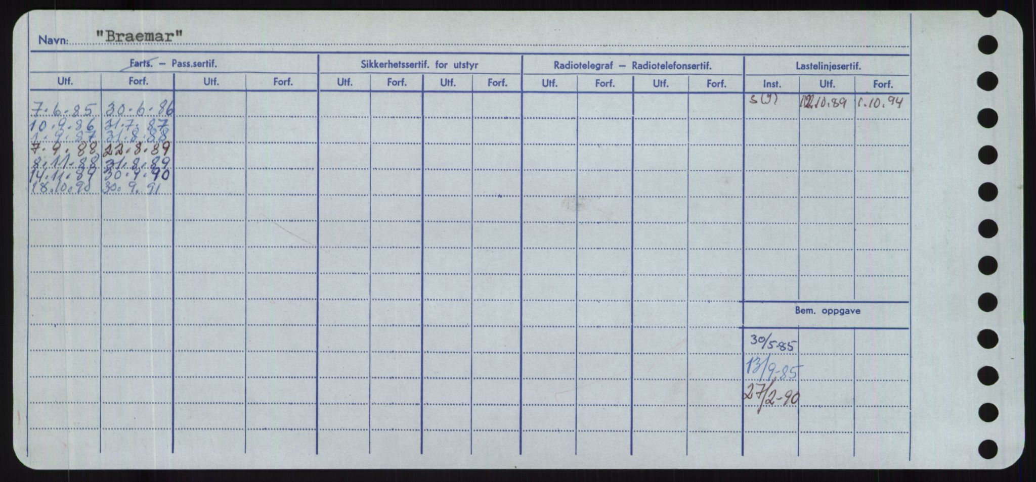 Sjøfartsdirektoratet med forløpere, Skipsmålingen, RA/S-1627/H/Hd/L0005: Fartøy, Br-Byg, s. 18