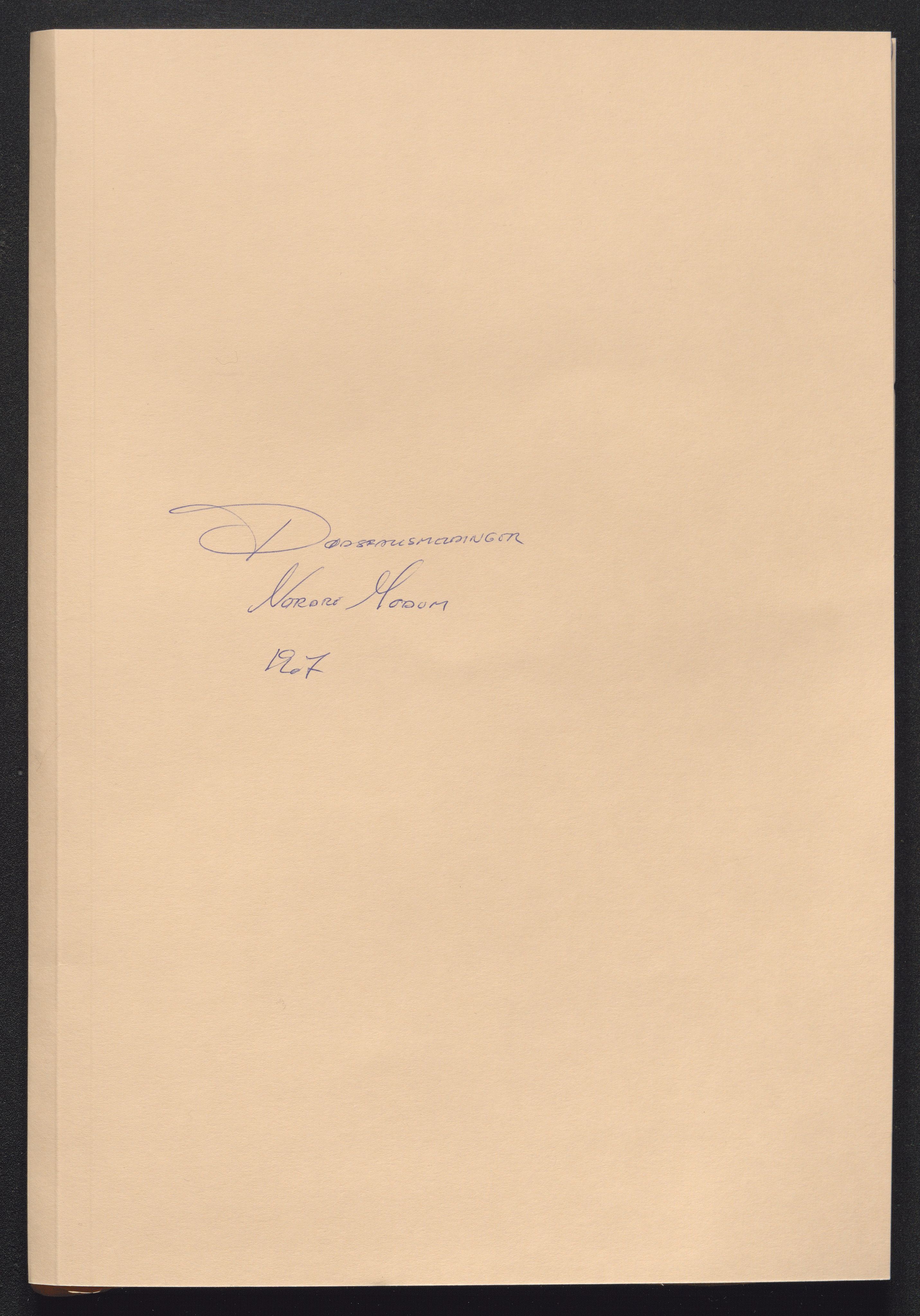 Eiker, Modum og Sigdal sorenskriveri, AV/SAKO-A-123/H/Ha/Hab/L0032: Dødsfallsmeldinger, 1907-1908, s. 140