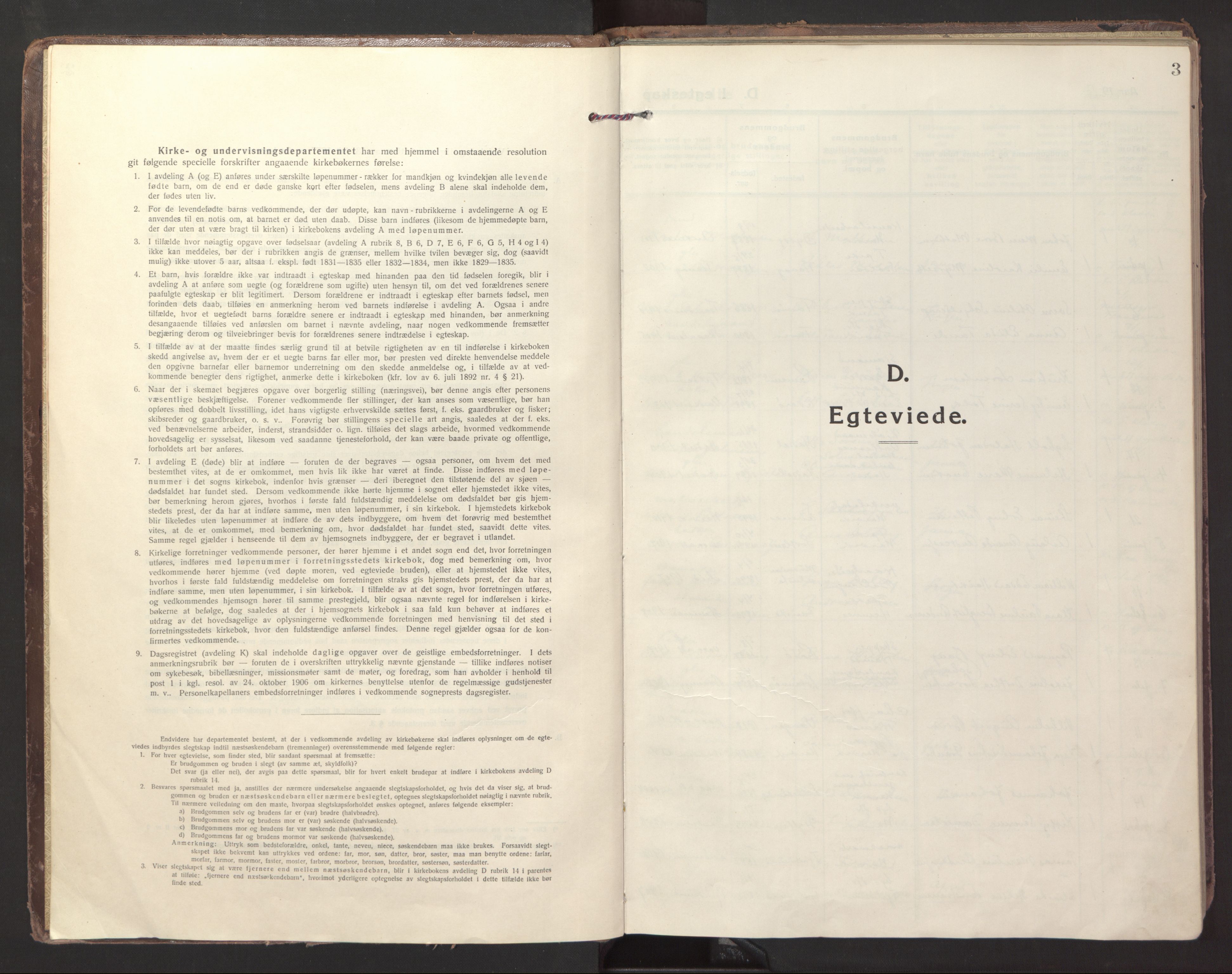 Ministerialprotokoller, klokkerbøker og fødselsregistre - Nordland, SAT/A-1459/871/L1002: Ministerialbok nr. 871A18, 1917-1926, s. 3