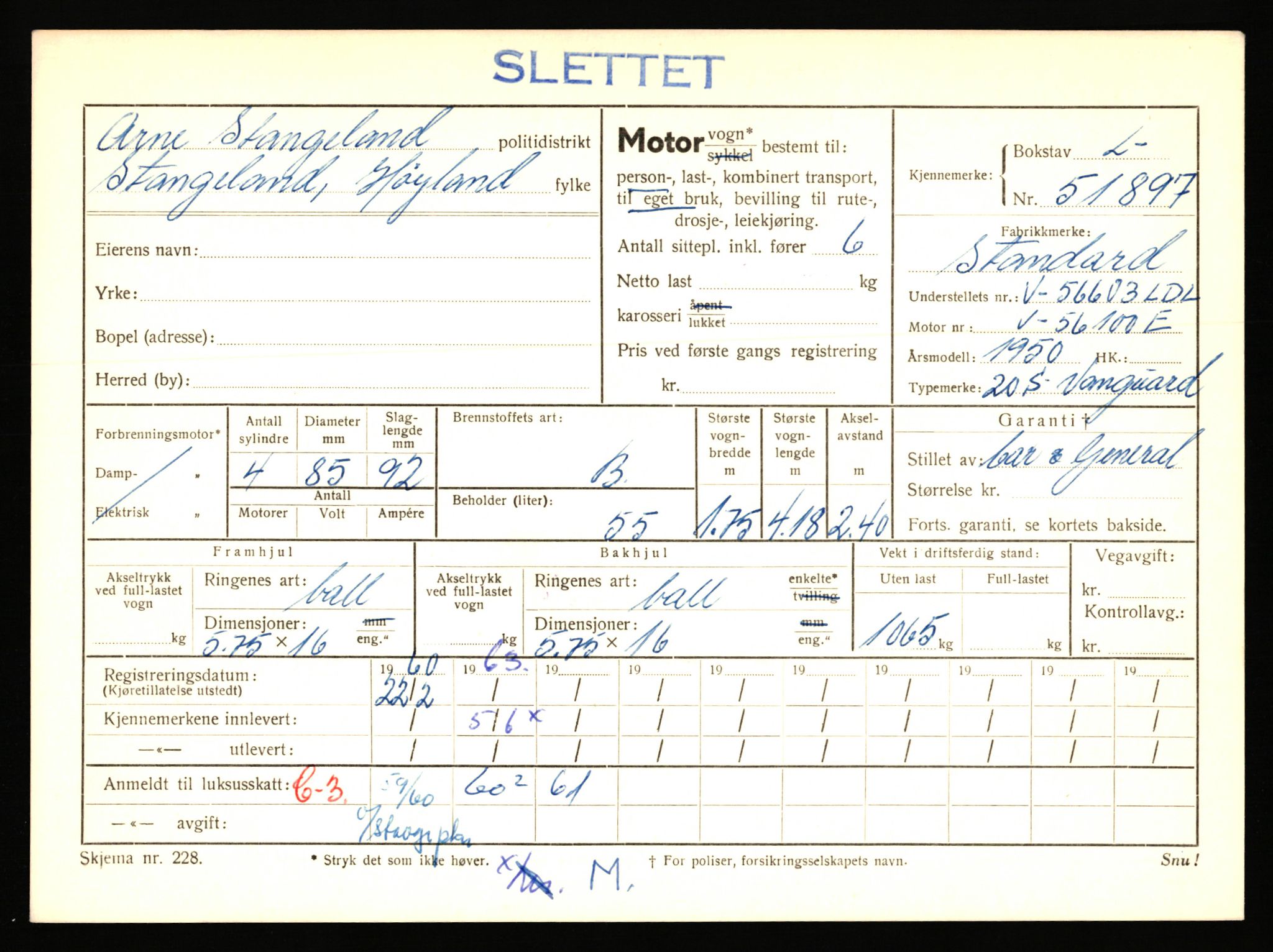 Stavanger trafikkstasjon, AV/SAST-A-101942/0/F/L0051: L-51300 - L-52099, 1930-1971, s. 1751