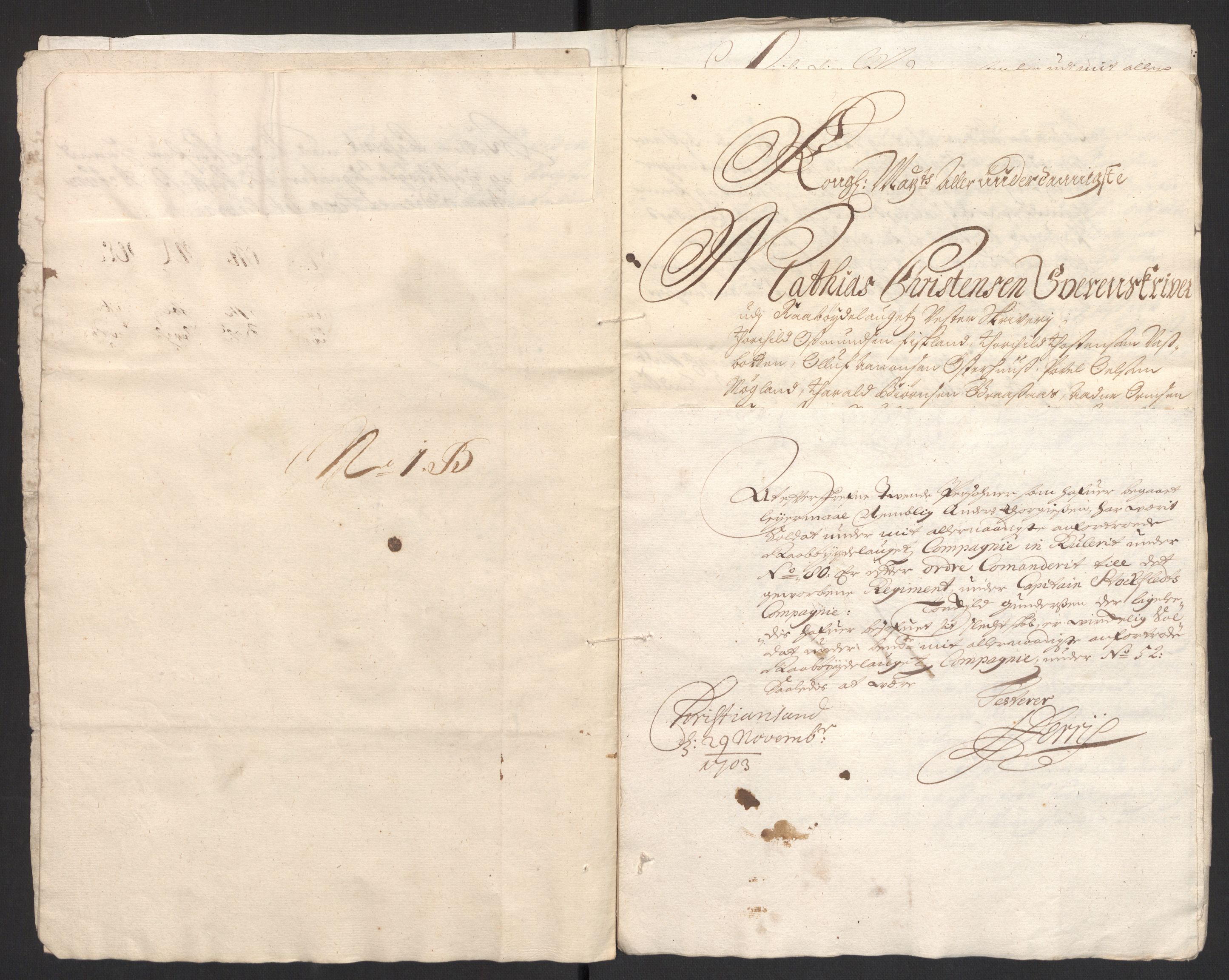 Rentekammeret inntil 1814, Reviderte regnskaper, Fogderegnskap, RA/EA-4092/R40/L2447: Fogderegnskap Råbyggelag, 1703-1705, s. 43