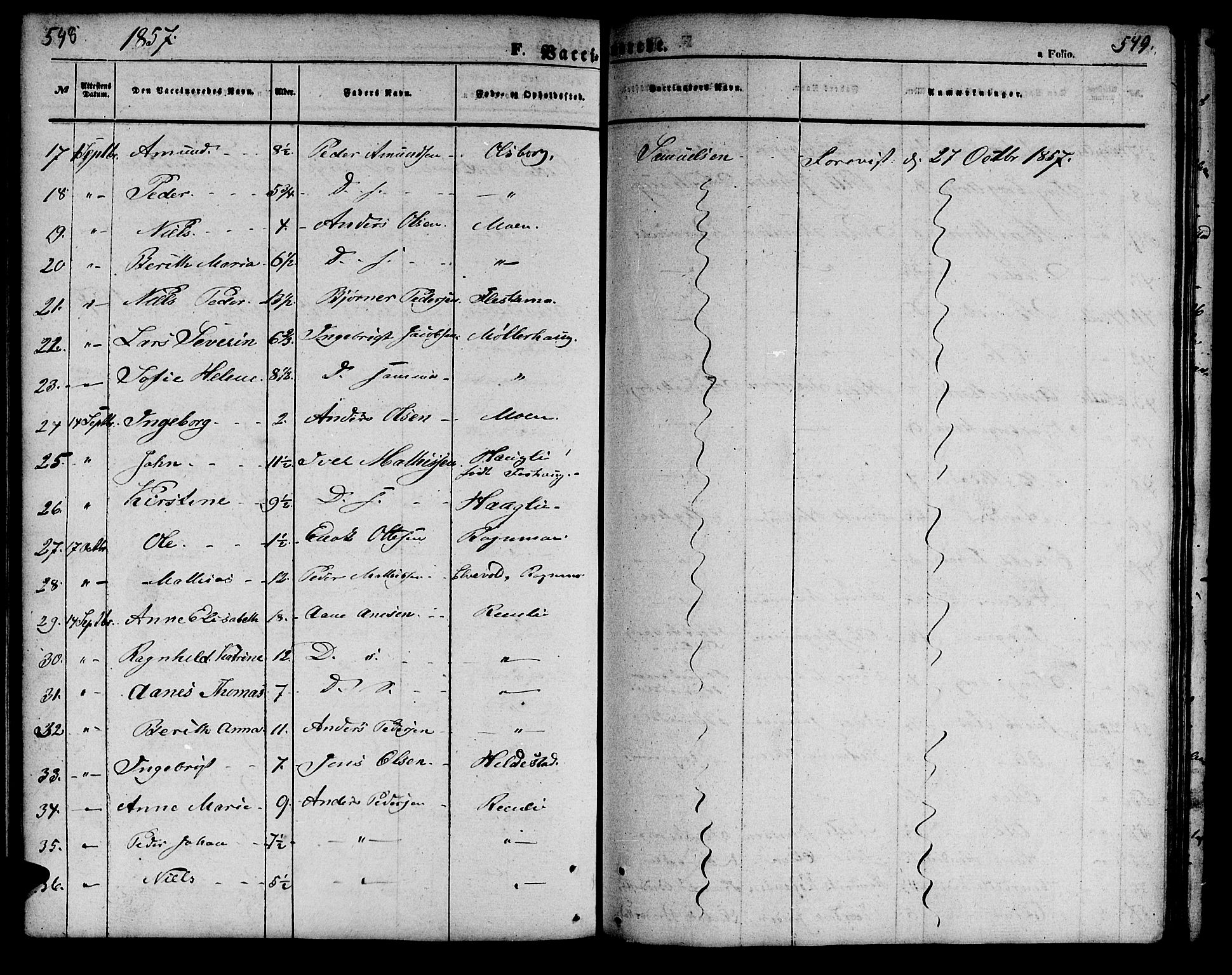 Målselv sokneprestembete, AV/SATØ-S-1311/G/Ga/Gab/L0001klokker: Klokkerbok nr. 1, 1856-1866, s. 548-549