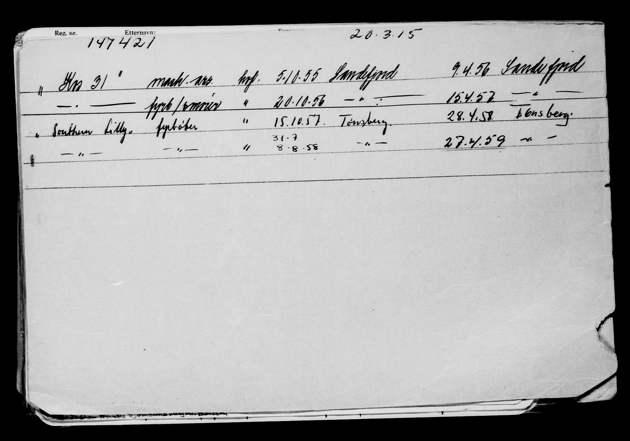 Direktoratet for sjømenn, AV/RA-S-3545/G/Gb/L0128: Hovedkort, 1915, s. 343