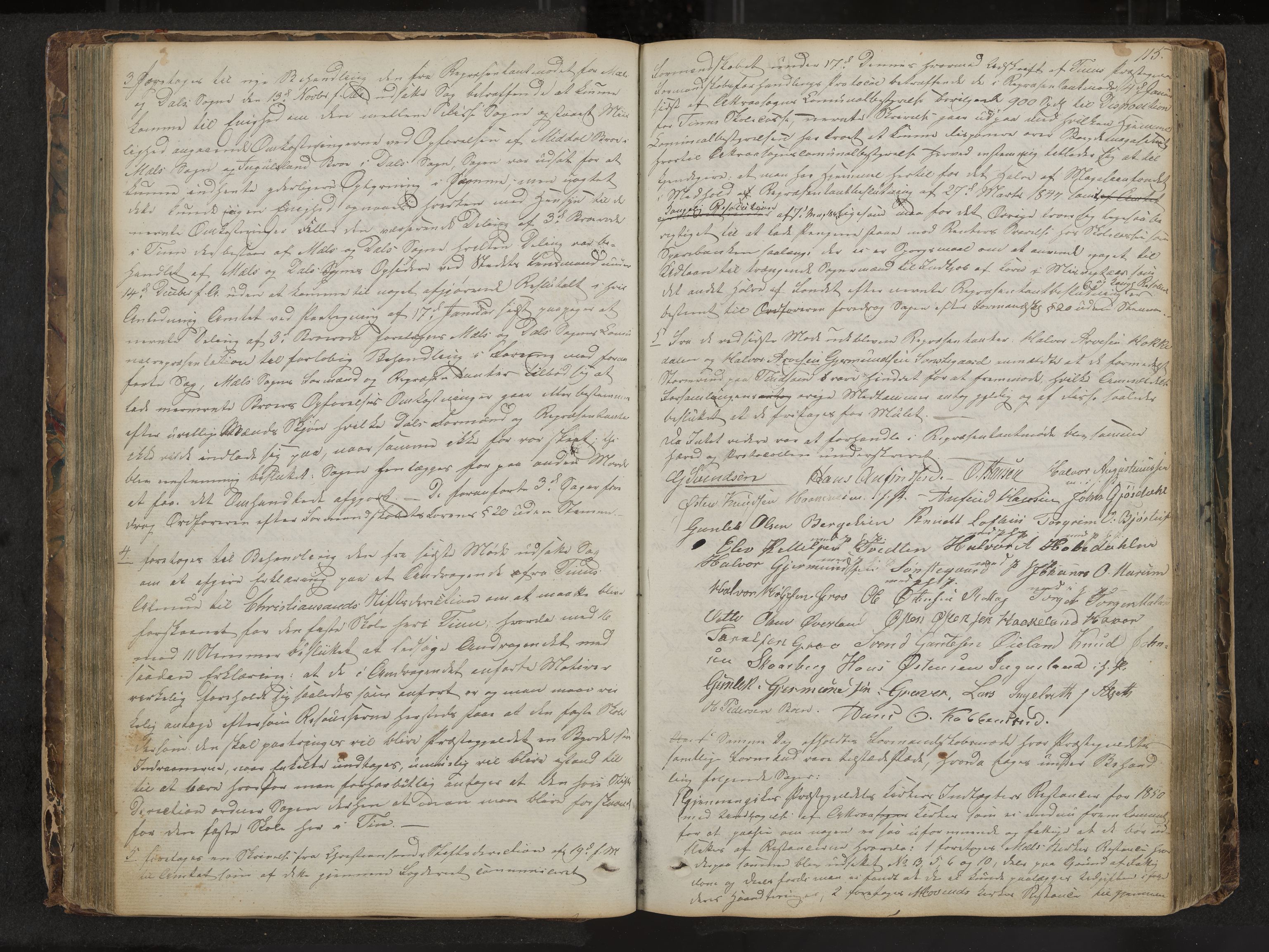 Tinn formannskap og sentraladministrasjon, IKAK/0826021-1/A/Aa/L0001: Møtebok, 1838-1882, s. 115