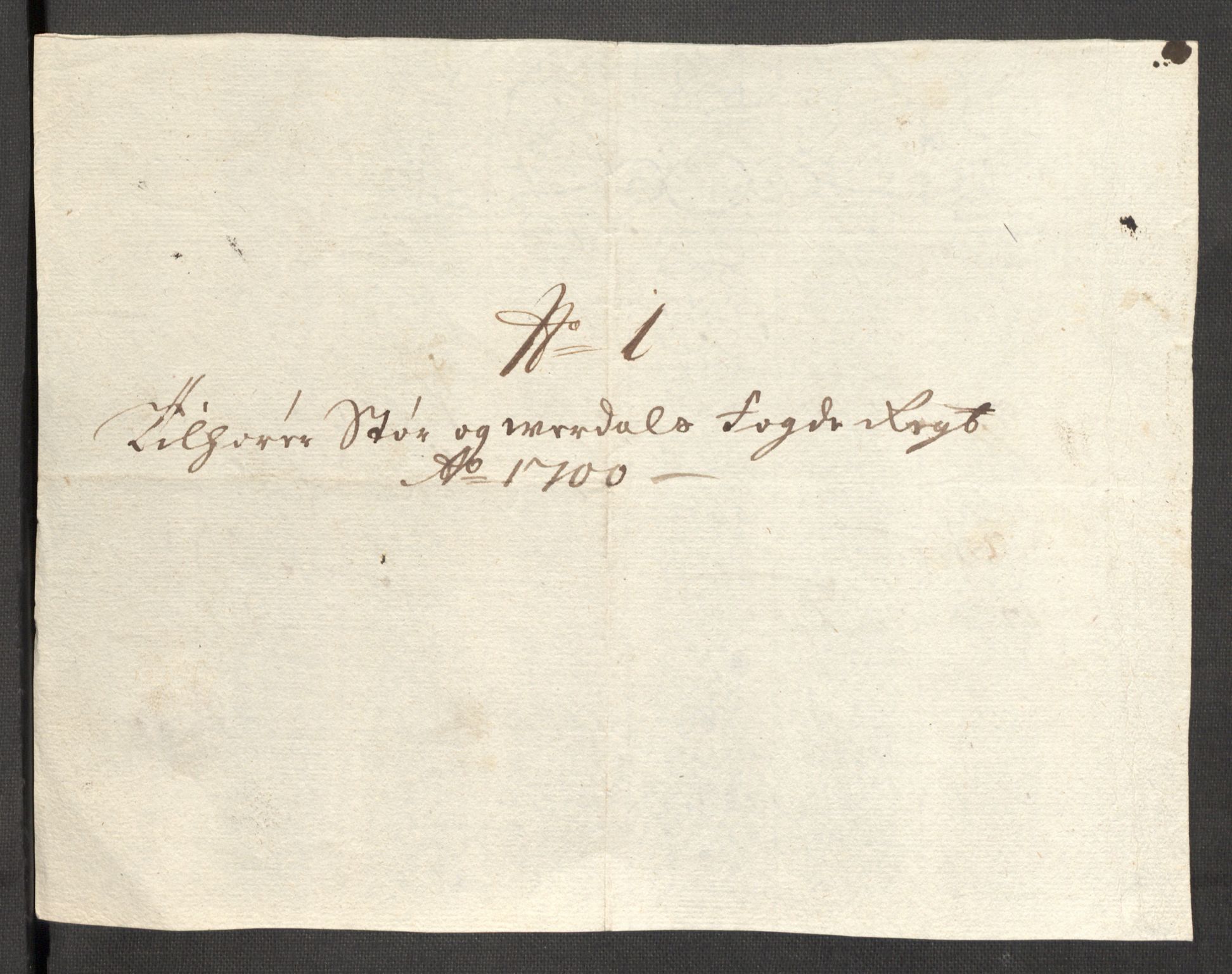 Rentekammeret inntil 1814, Reviderte regnskaper, Fogderegnskap, RA/EA-4092/R62/L4192: Fogderegnskap Stjørdal og Verdal, 1700, s. 215