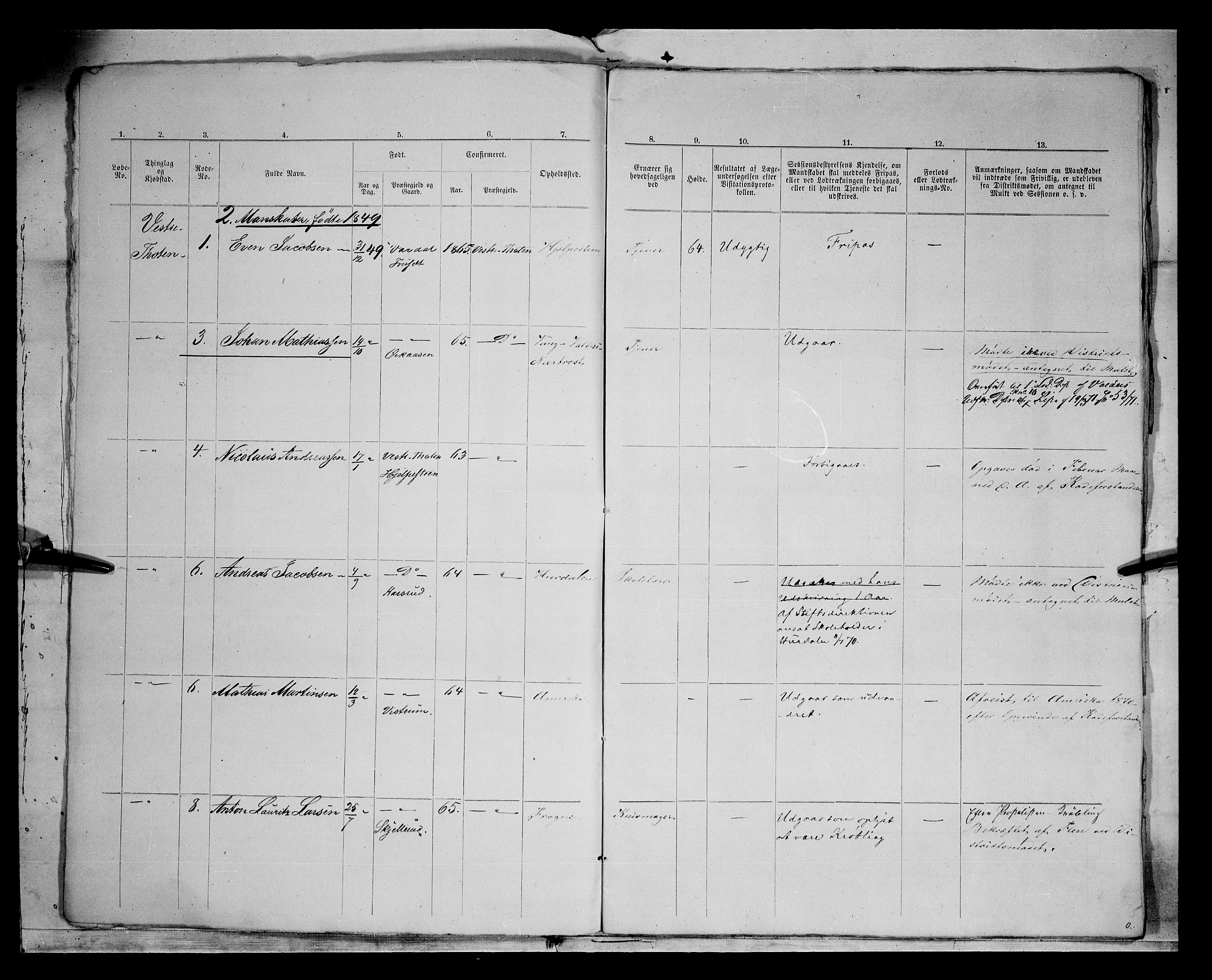 Fylkesmannen i Oppland, AV/SAH-FYO-002/1/K/Kg/L1168: Østre og Vestre Toten, 1871-1879, s. 7839