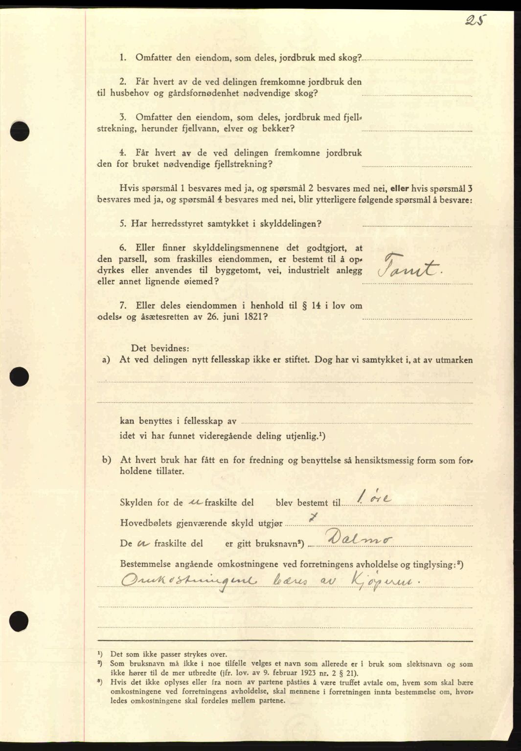 Nordmøre sorenskriveri, AV/SAT-A-4132/1/2/2Ca: Pantebok nr. A94, 1942-1943, Dagboknr: 2788/1942