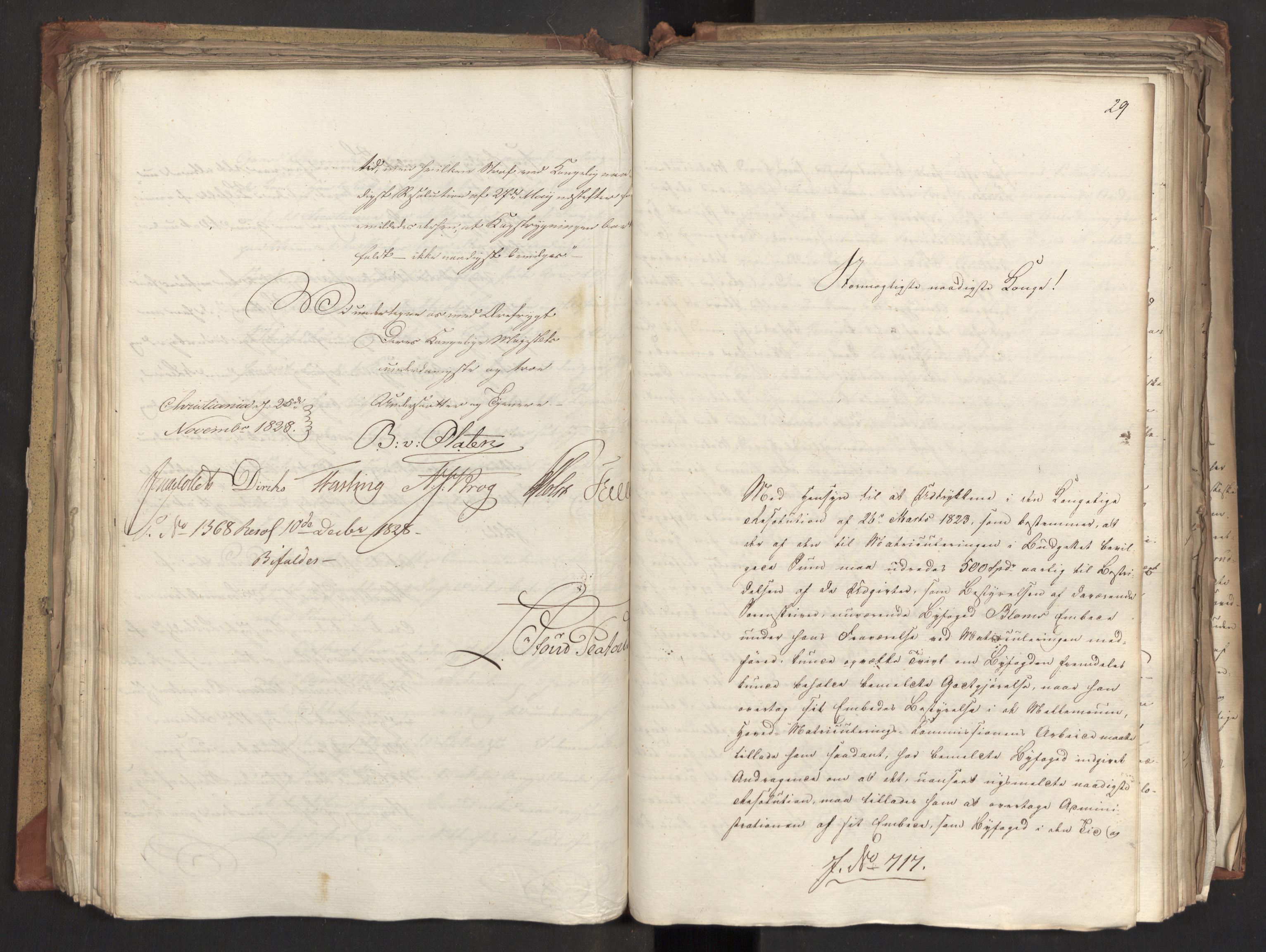 Statsrådsavdelingen i Stockholm, AV/RA-S-1003/D/Da/L0057: Regjeringsinnstillinger nr. 651-807, 1828, s. 191