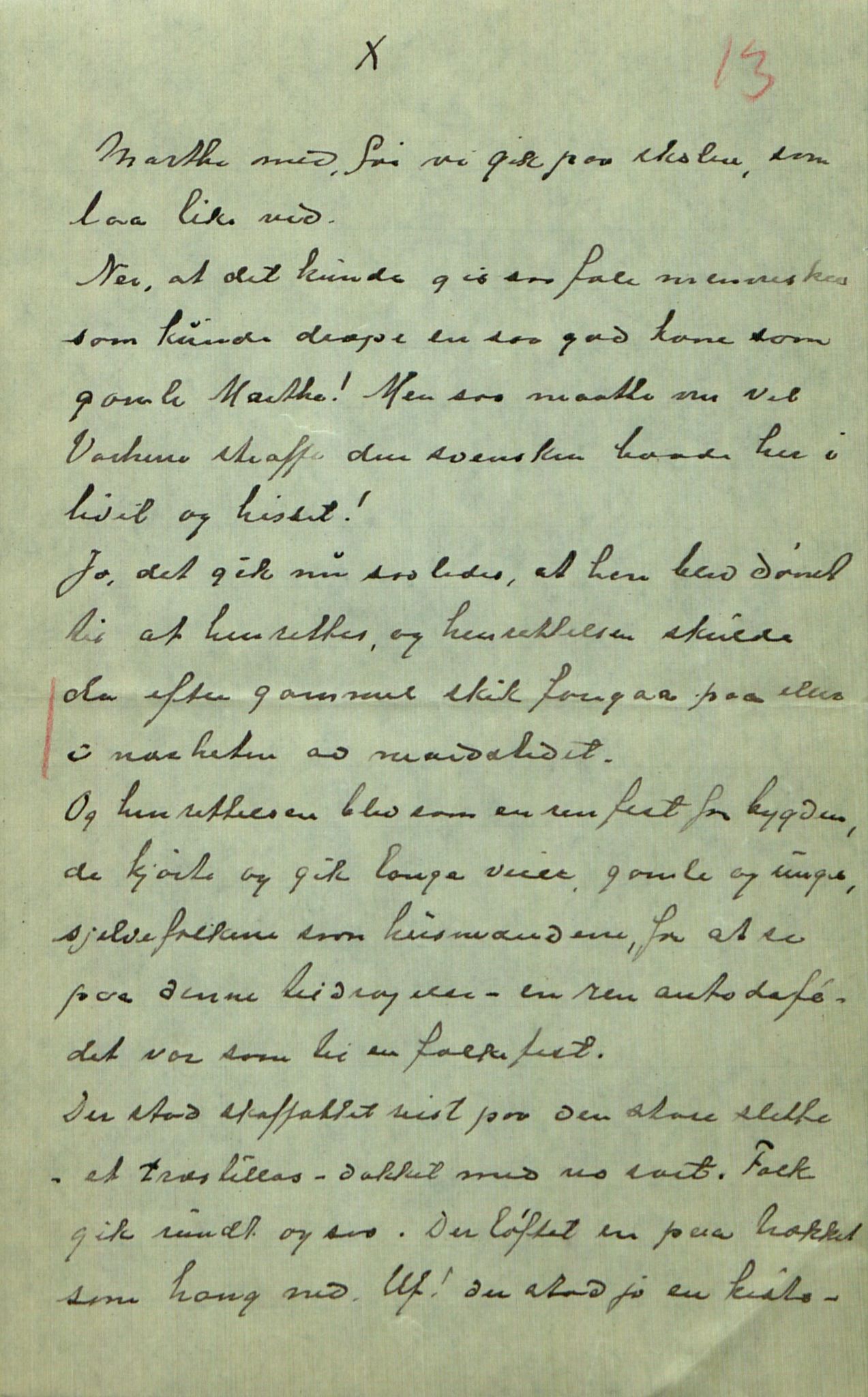 Rikard Berge, TEMU/TGM-A-1003/F/L0014/0040: 471-512 / 510 Brev til Berge frå Hankenæs + oppskrifter som H. kallar for sine, 1915-1917, s. 13