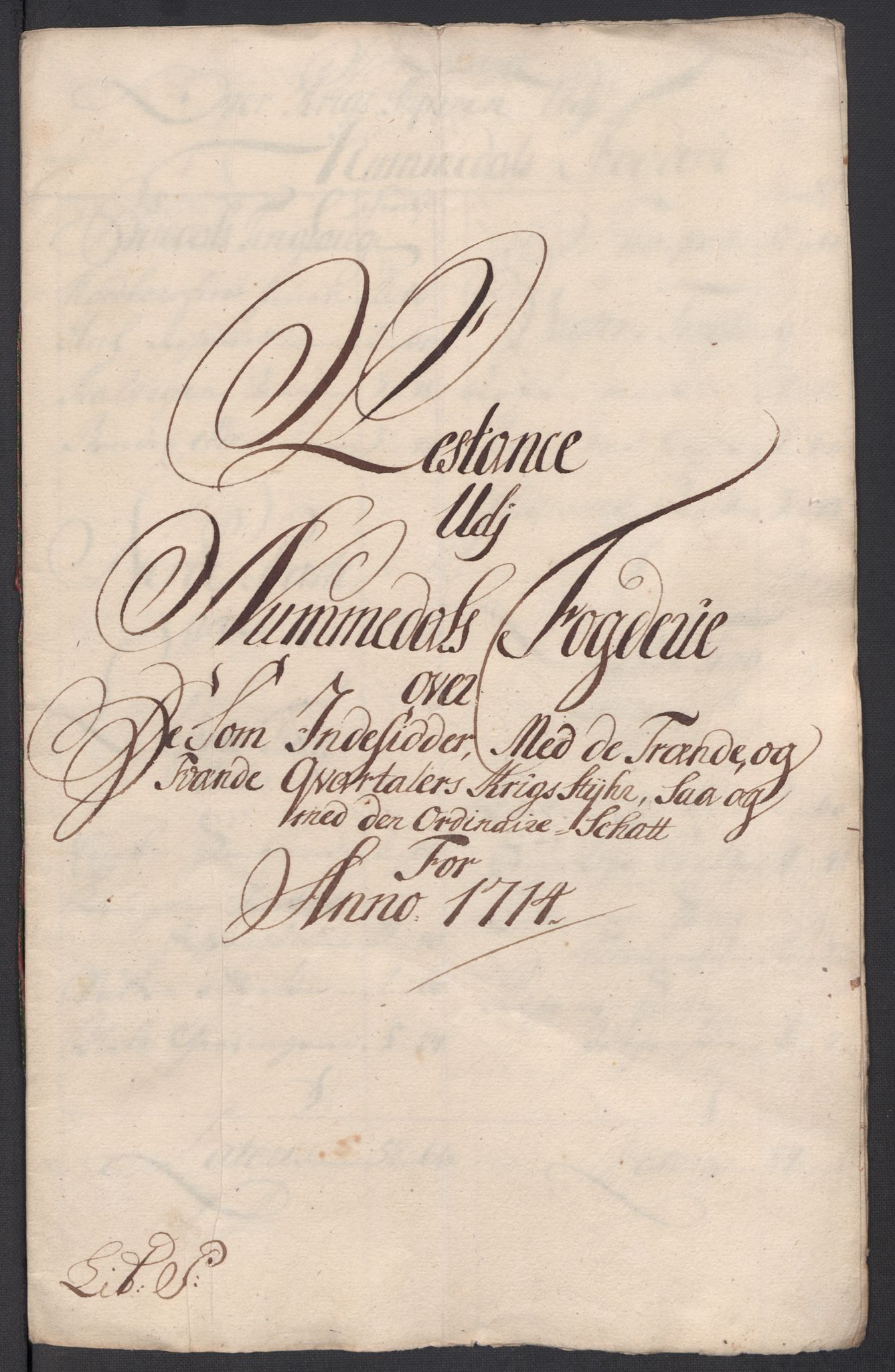 Rentekammeret inntil 1814, Reviderte regnskaper, Fogderegnskap, RA/EA-4092/R64/L4435: Fogderegnskap Namdal, 1714, s. 230