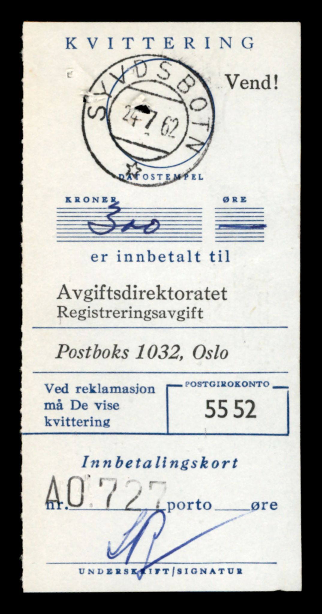 Møre og Romsdal vegkontor - Ålesund trafikkstasjon, SAT/A-4099/F/Fe/L0036: Registreringskort for kjøretøy T 12831 - T 13030, 1927-1998, s. 1403