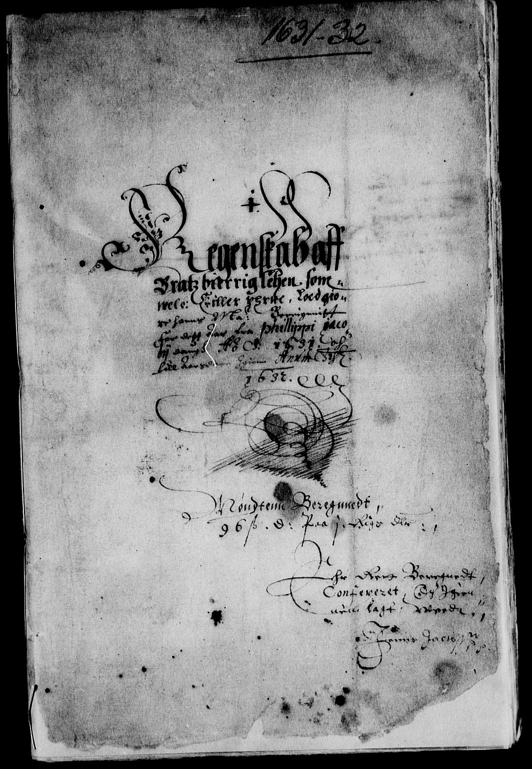 Rentekammeret inntil 1814, Reviderte regnskaper, Lensregnskaper, AV/RA-EA-5023/R/Rb/Rbp/L0015: Bratsberg len, 1630-1633