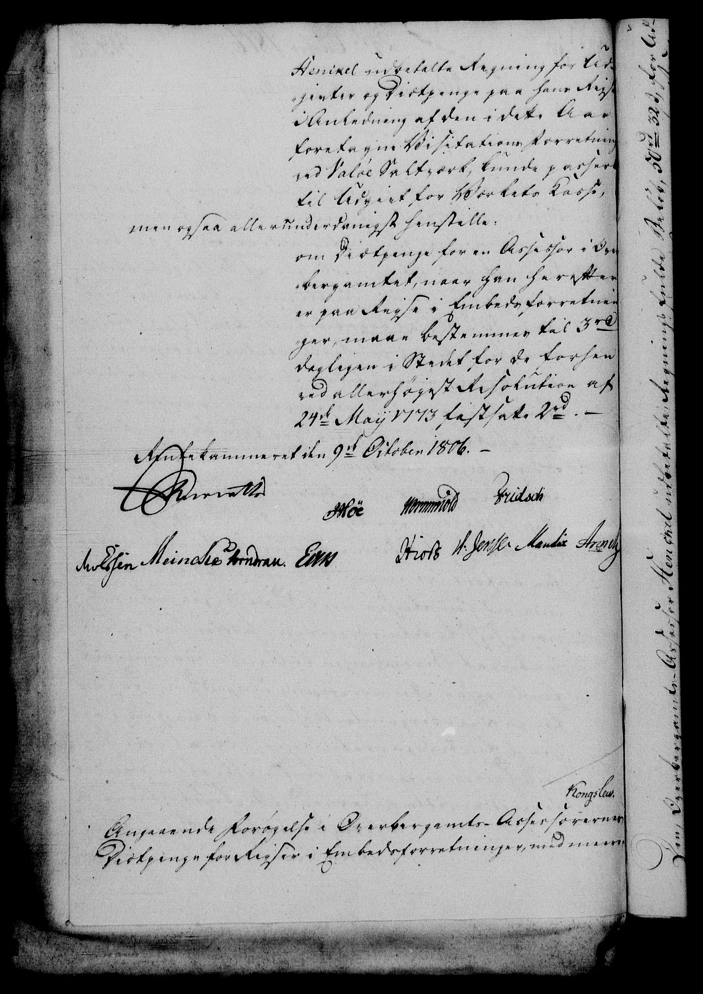 Rentekammeret, Renteskriverkontorene, AV/RA-EA-3115/M/Mf/Mfb/L0007: Relasjons- og resolusjonsprotokoll med register (merket RK 54.13), 1805-1806