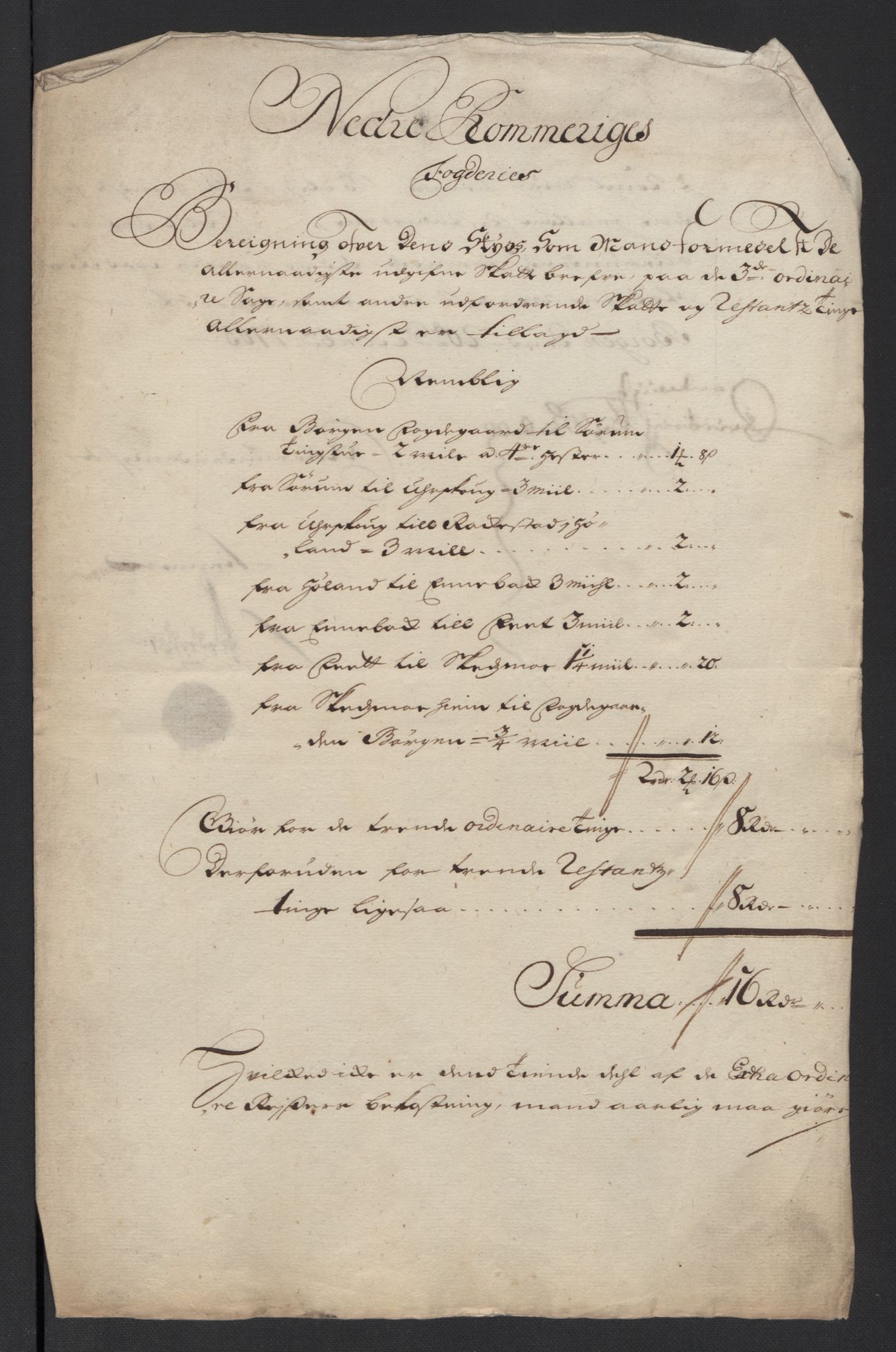 Rentekammeret inntil 1814, Reviderte regnskaper, Fogderegnskap, AV/RA-EA-4092/R11/L0588: Fogderegnskap Nedre Romerike, 1704, s. 217