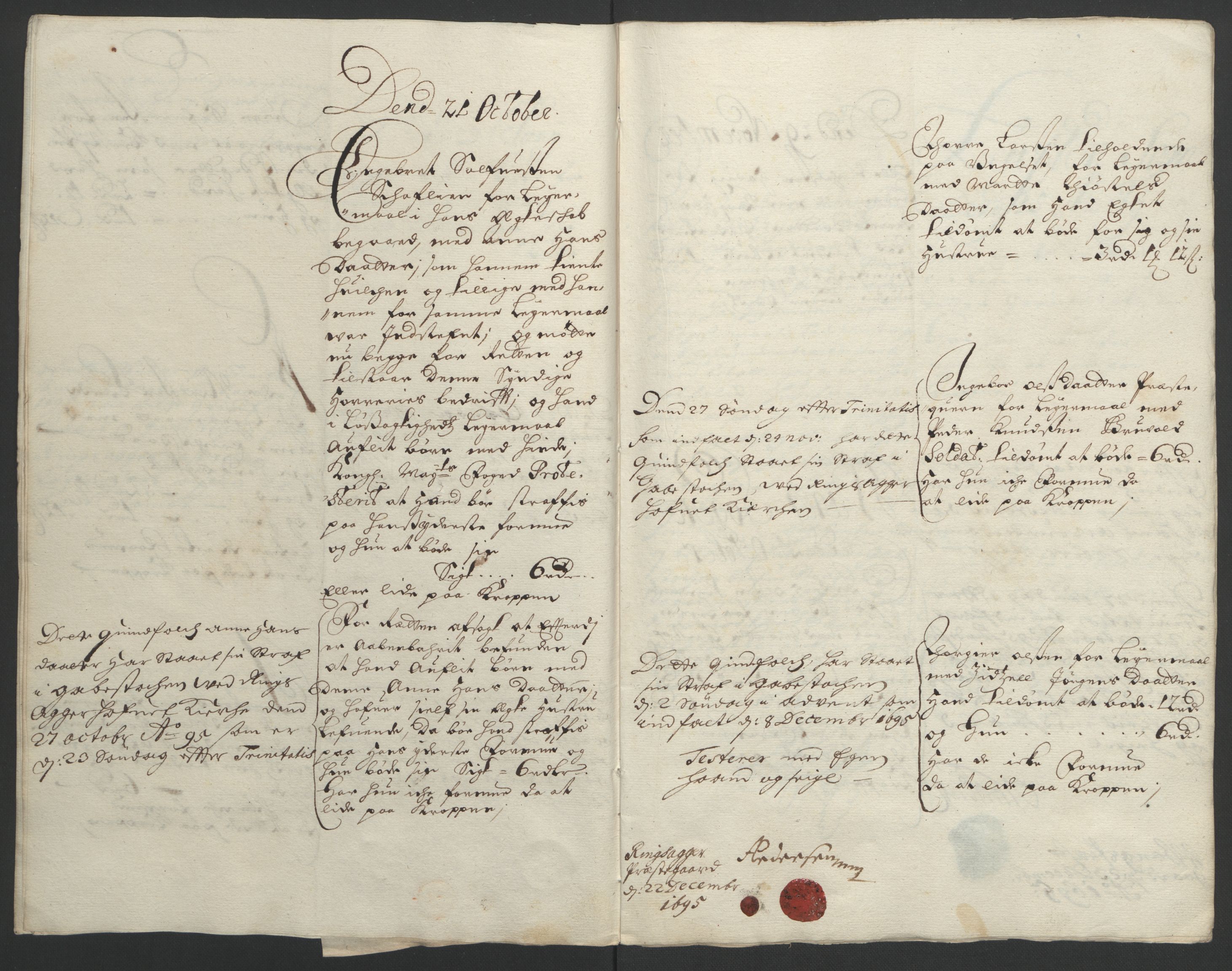 Rentekammeret inntil 1814, Reviderte regnskaper, Fogderegnskap, AV/RA-EA-4092/R16/L1036: Fogderegnskap Hedmark, 1695-1696, s. 72