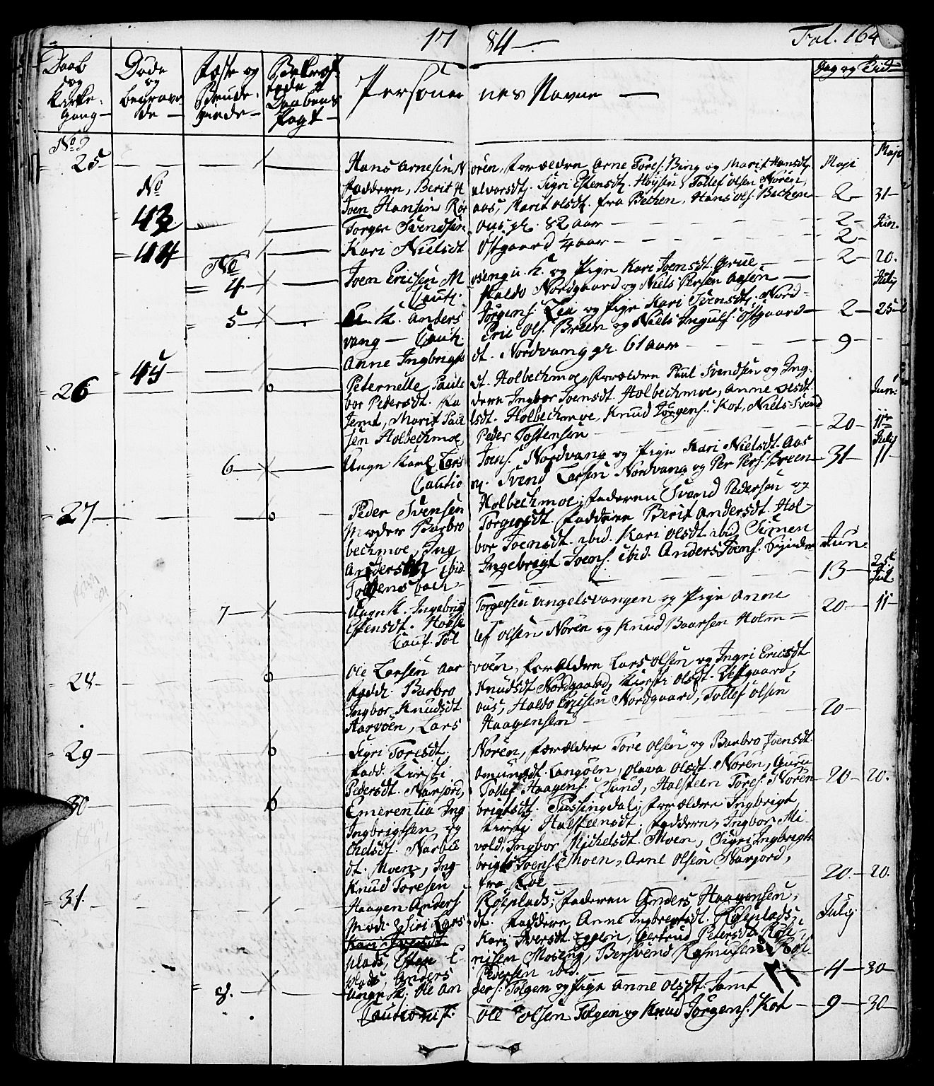 Tolga prestekontor, AV/SAH-PREST-062/K/L0002: Ministerialbok nr. 2, 1768-1786, s. 164