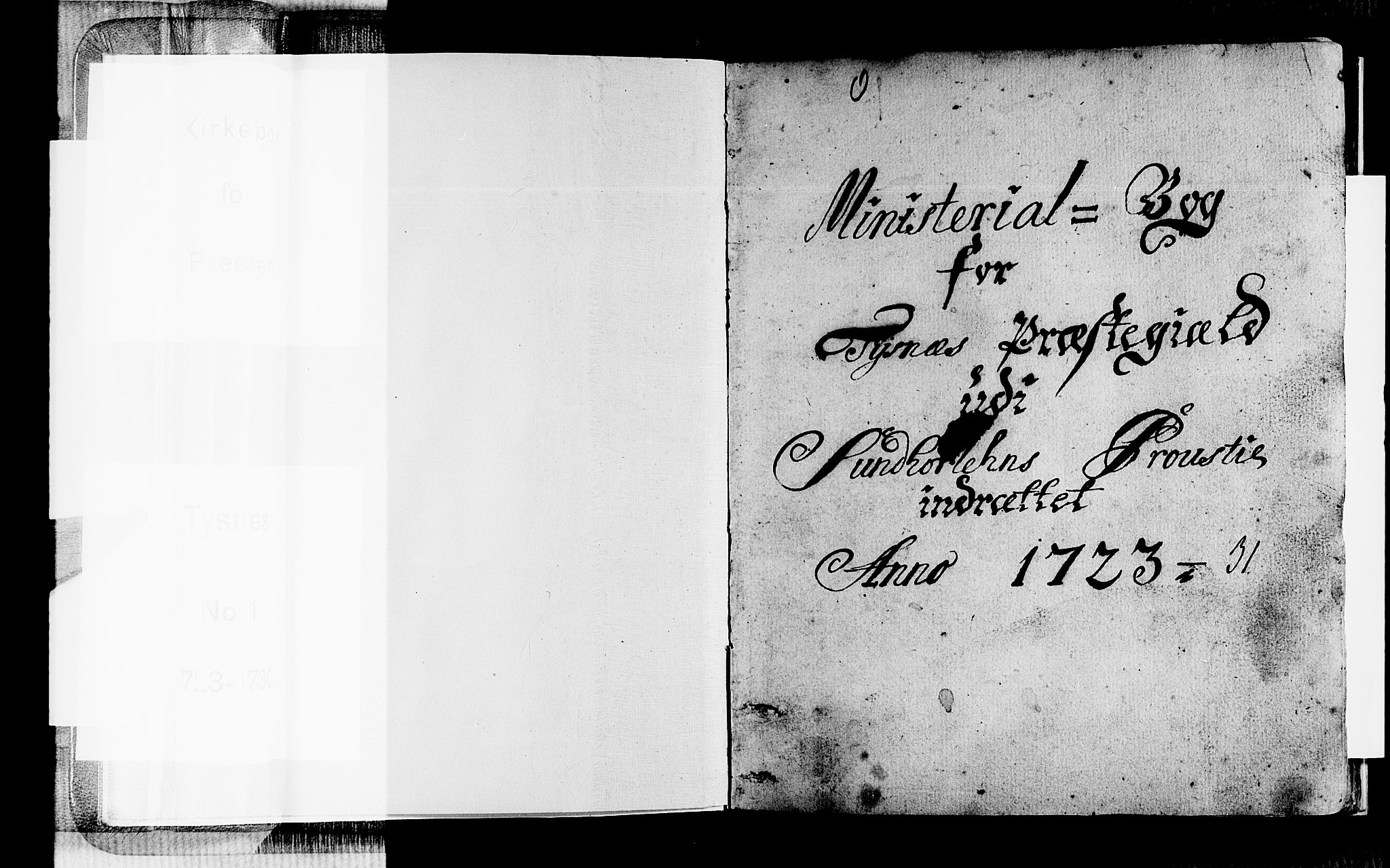 Tysnes sokneprestembete, SAB/A-78601/H/Haa: Ministerialbok nr. A 1, 1723-1731