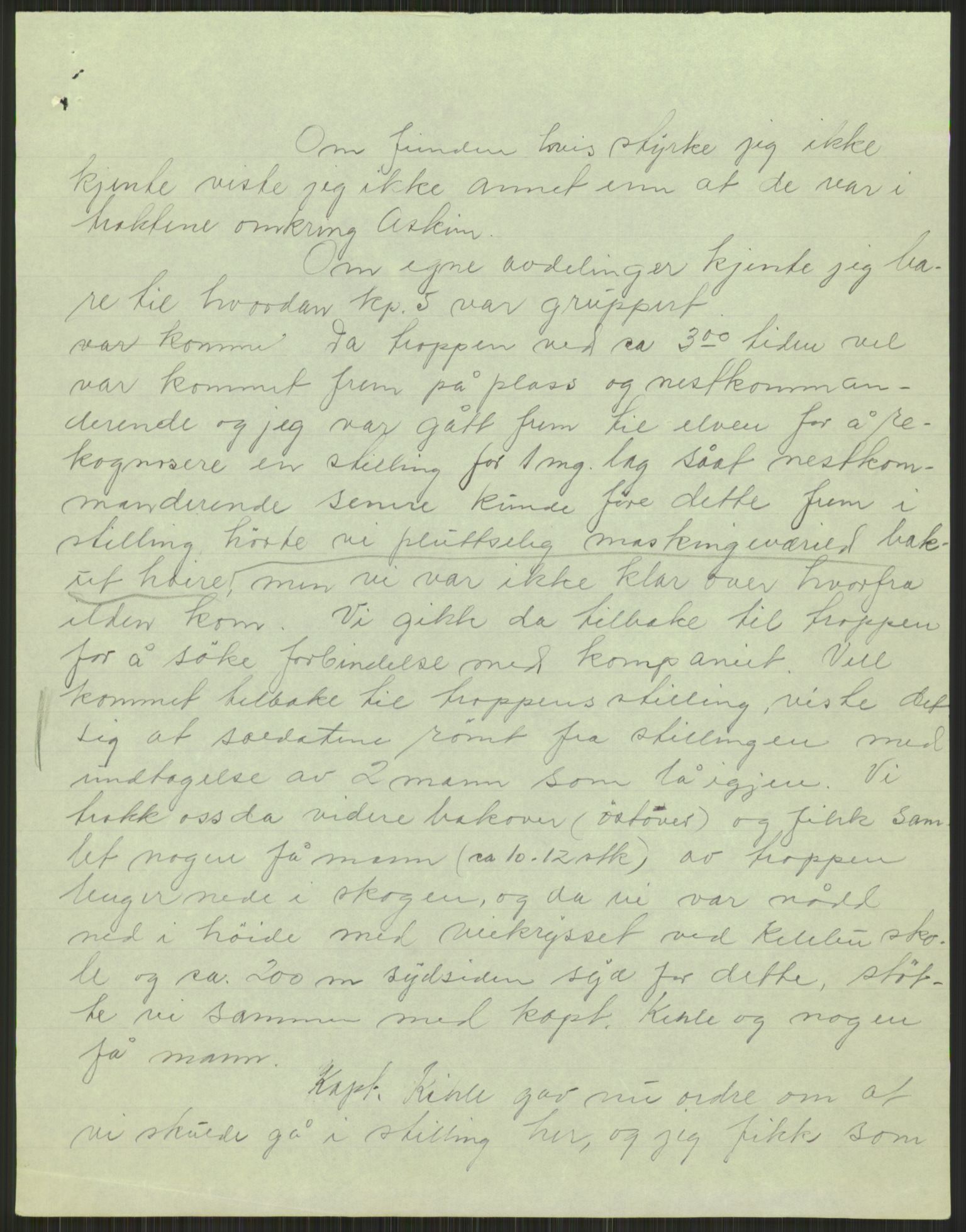 Forsvaret, Forsvarets krigshistoriske avdeling, AV/RA-RAFA-2017/Y/Yb/L0052: II-C-11-112-120  -  1. Divisjon, 1940, s. 13