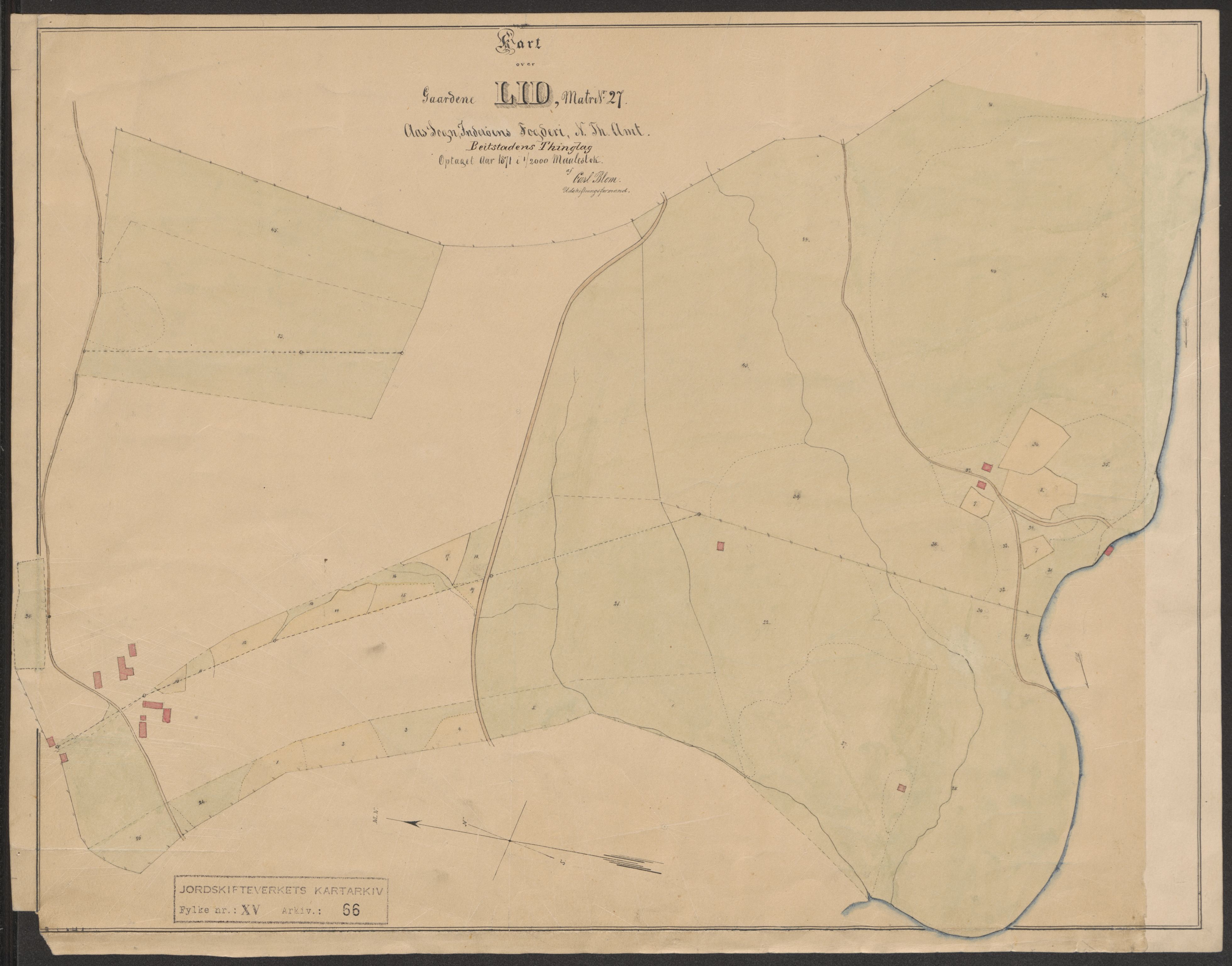 Jordskifteverkets kartarkiv, AV/RA-S-3929/T, 1859-1988, s. 95