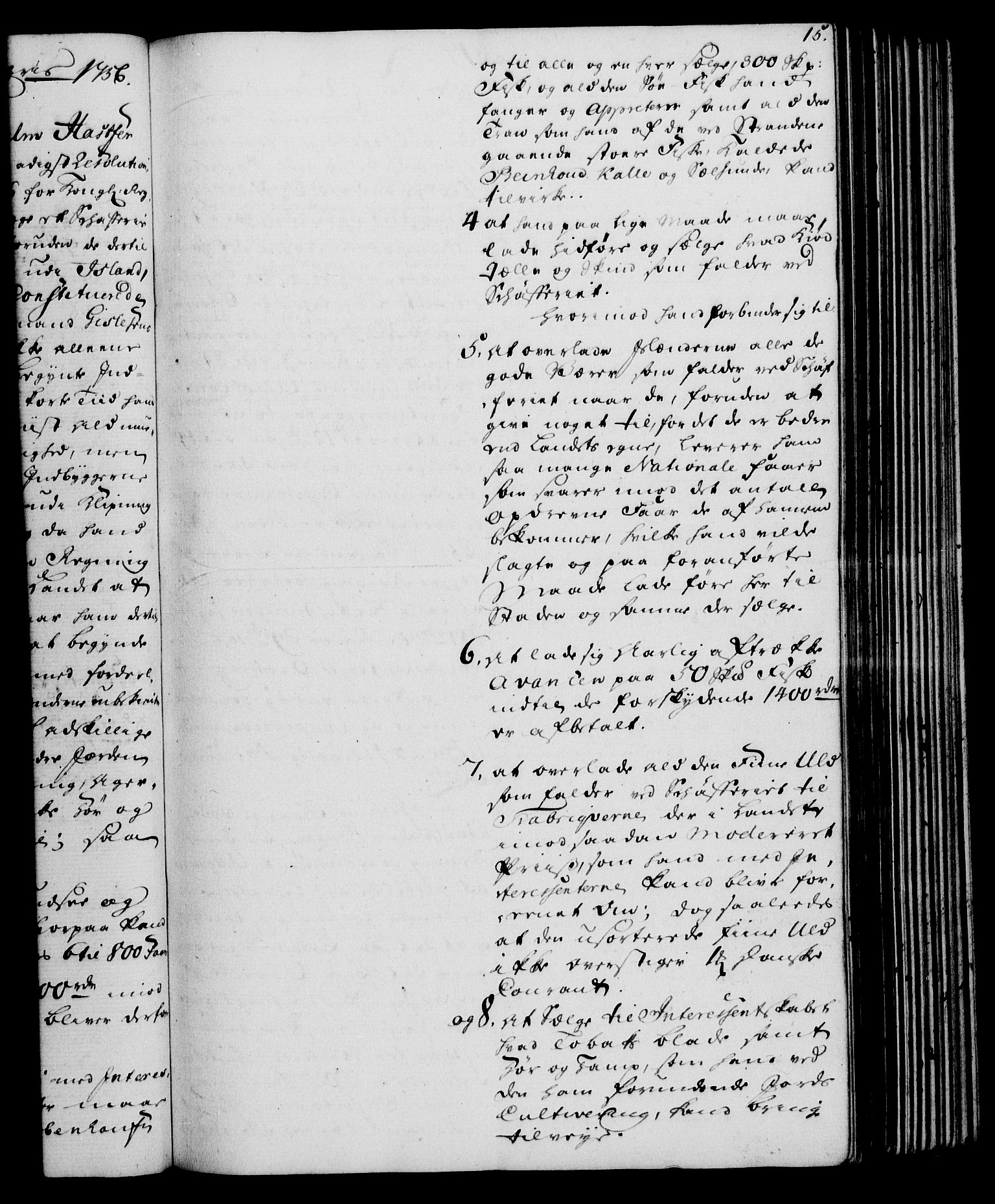 Rentekammeret, Kammerkanselliet, RA/EA-3111/G/Gh/Gha/L0034: Norsk ekstraktmemorialprotokoll (merket RK 53.79), 1756-1759, s. 15