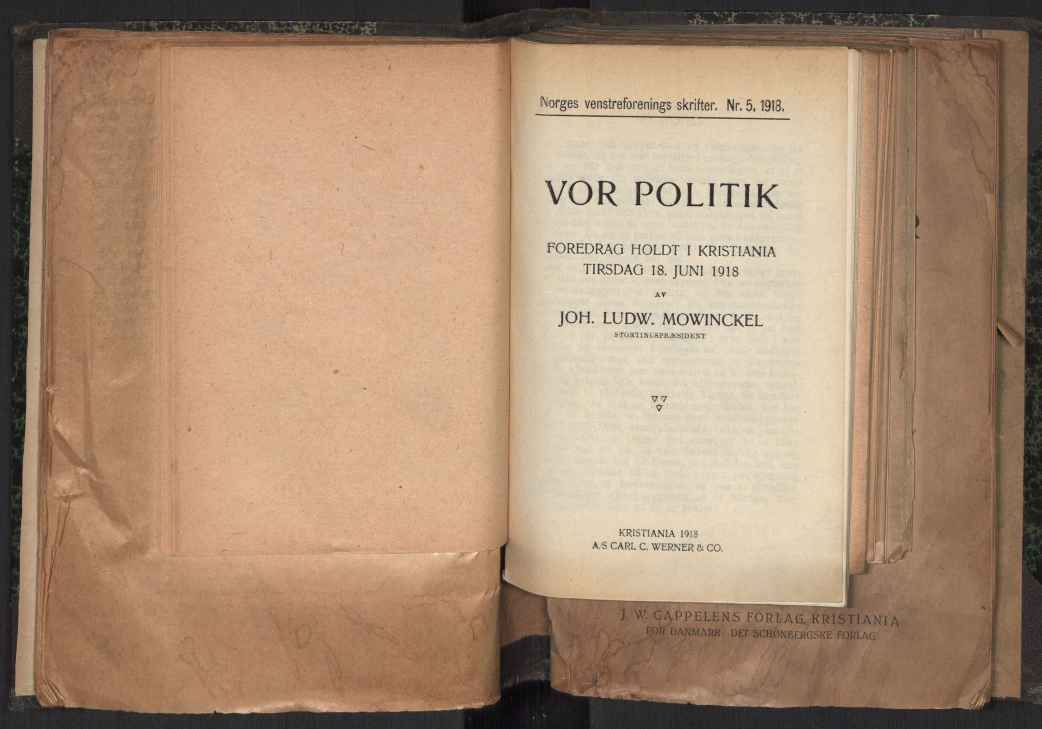 Venstres Hovedorganisasjon, RA/PA-0876/X/L0001: De eldste skrifter, 1860-1936, s. 89