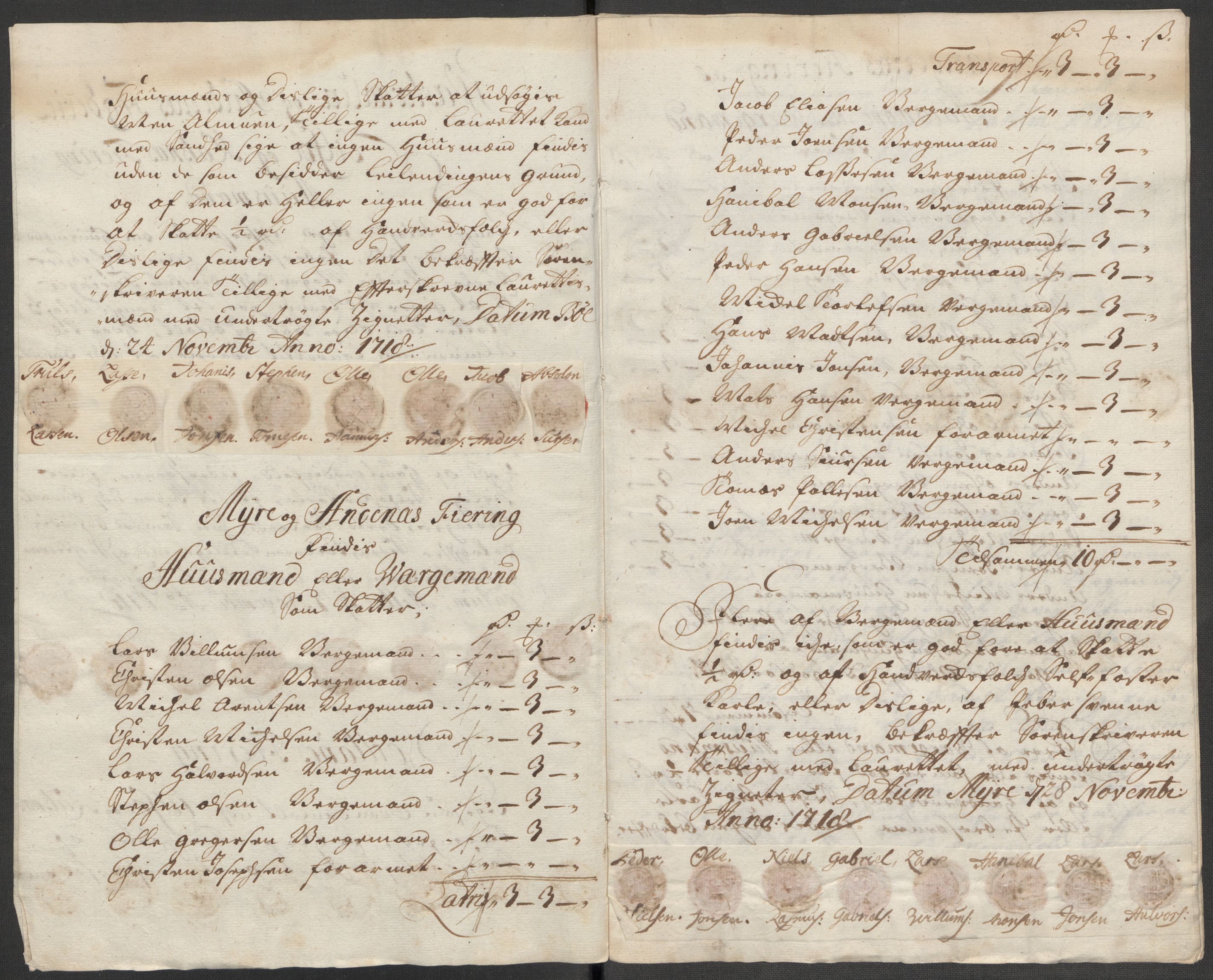 Rentekammeret inntil 1814, Reviderte regnskaper, Fogderegnskap, AV/RA-EA-4092/R67/L4684: Fogderegnskap Vesterålen, Andenes og Lofoten, 1718, s. 123