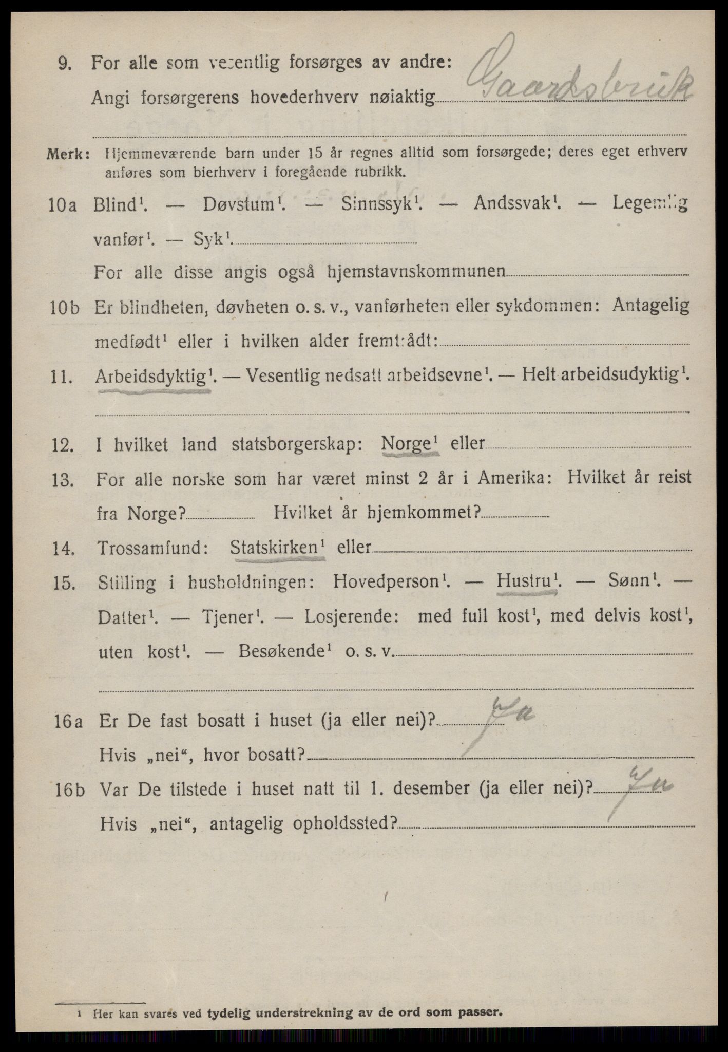 SAT, Folketelling 1920 for 1530 Vatne herred, 1920, s. 1841